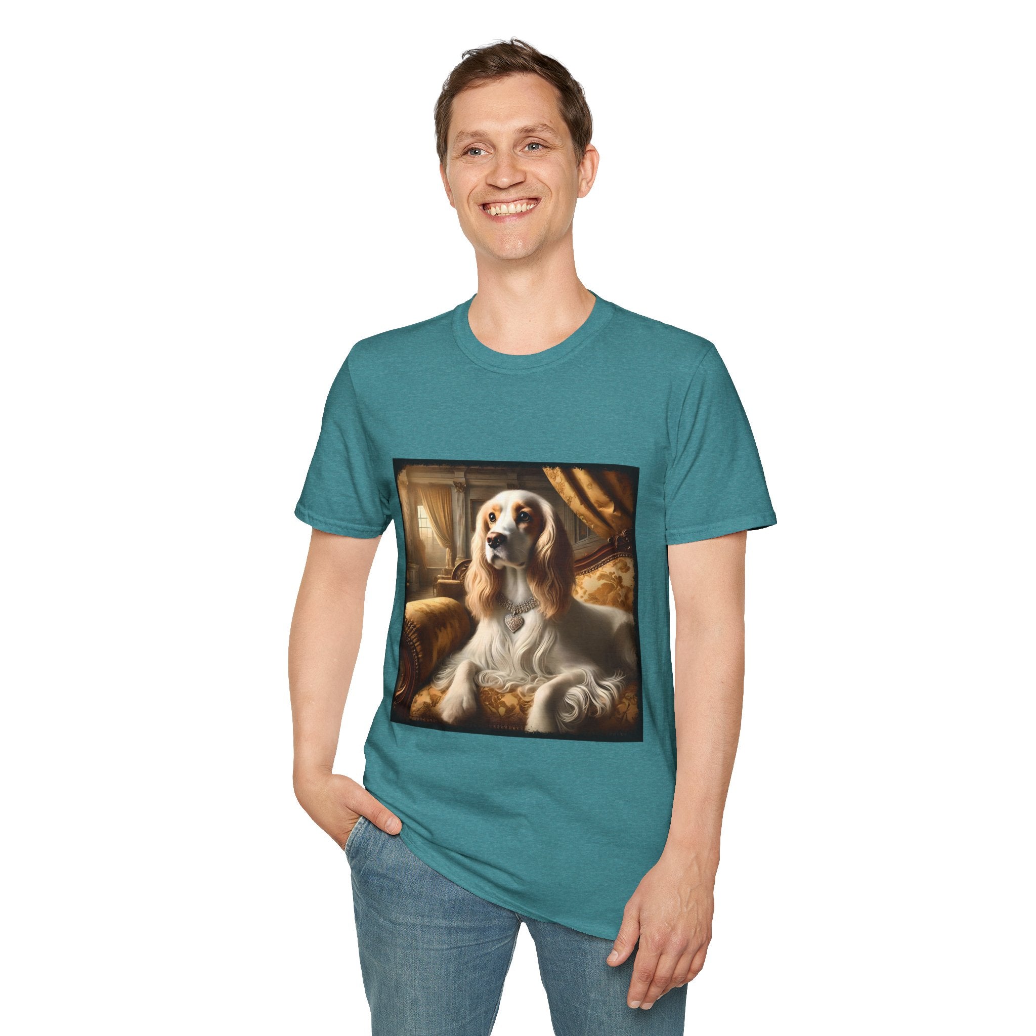 English Springer Spaniel Lemon Princess | Unisex Dog T-Shirt