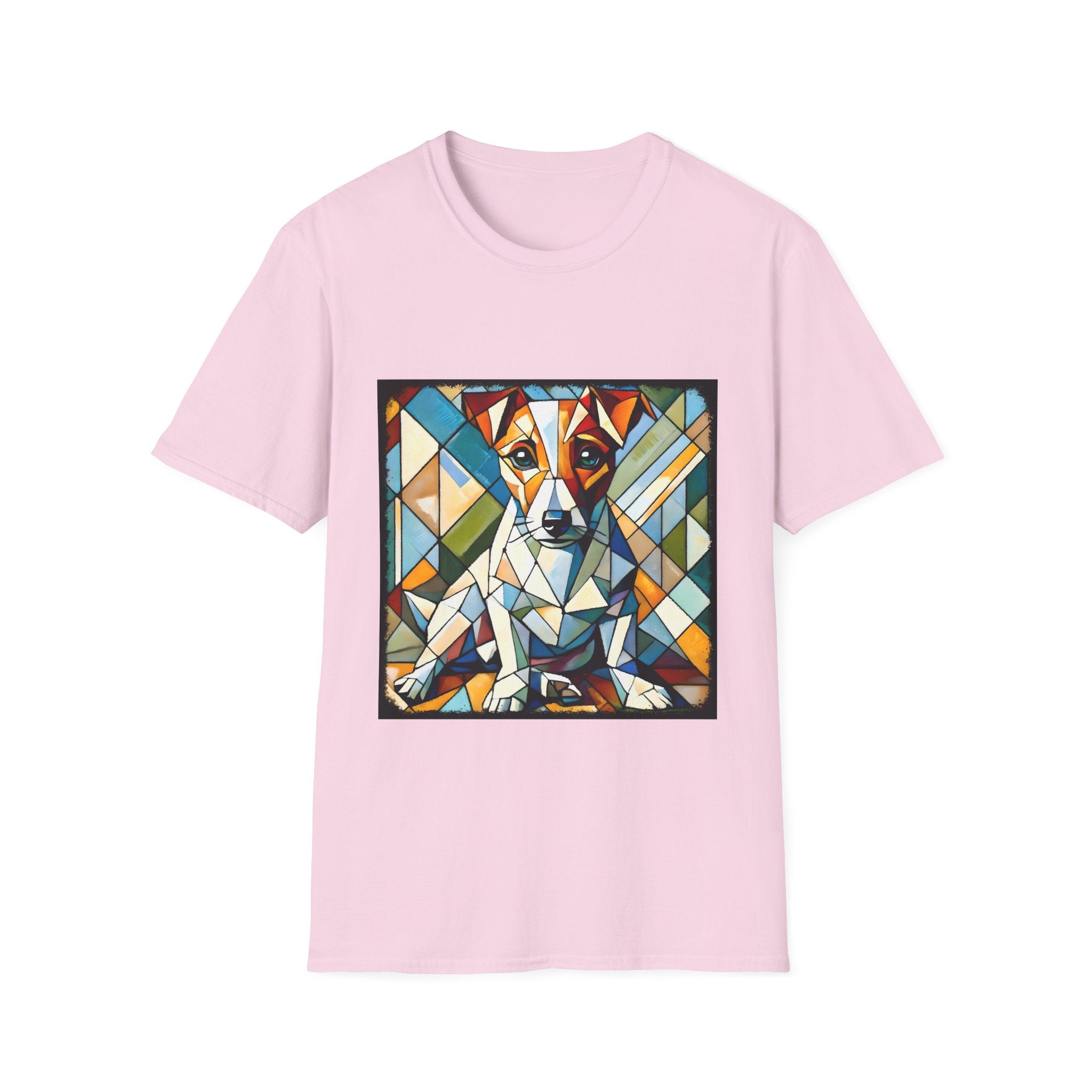 Jack Russell Terrier Bold Geometric | Unisex Dog T-Shirt