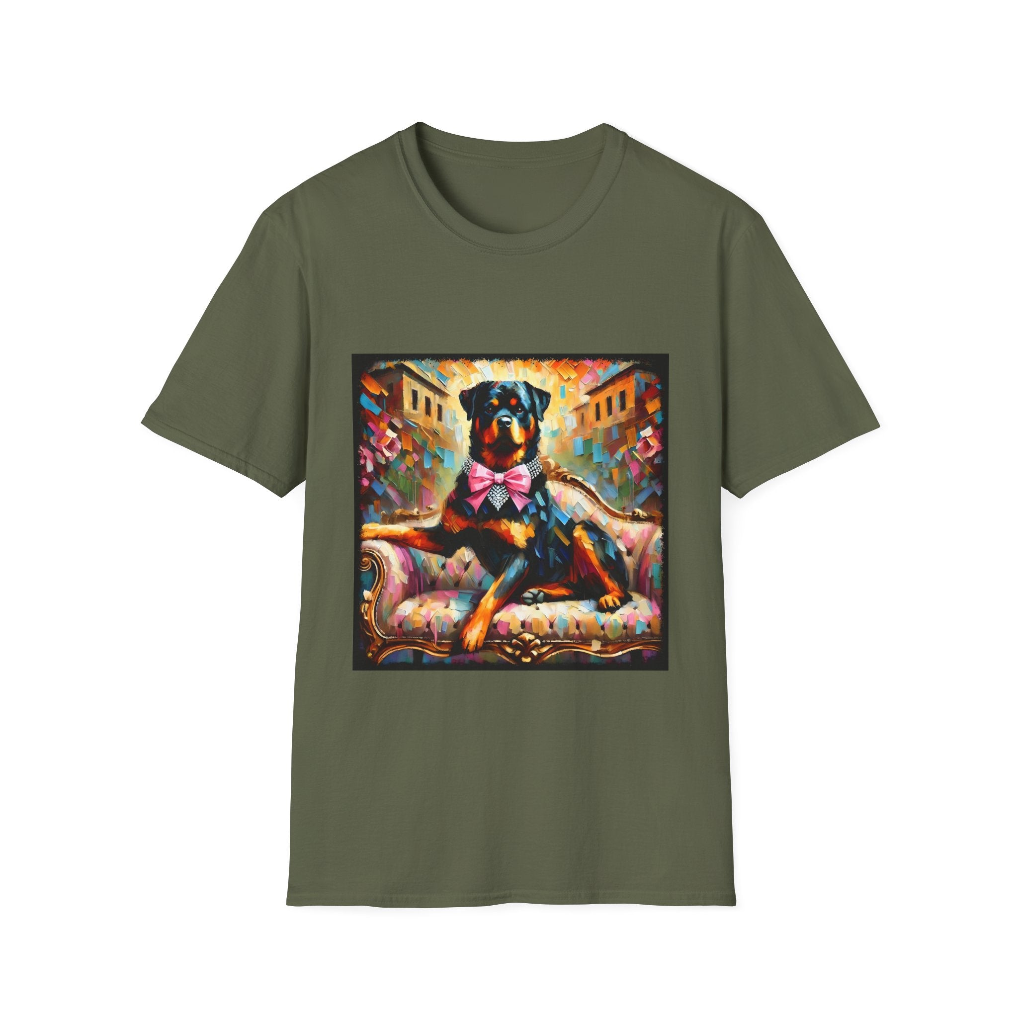 Rottweiler Diamond Princess Classic | Unisex Dog T-Shirt