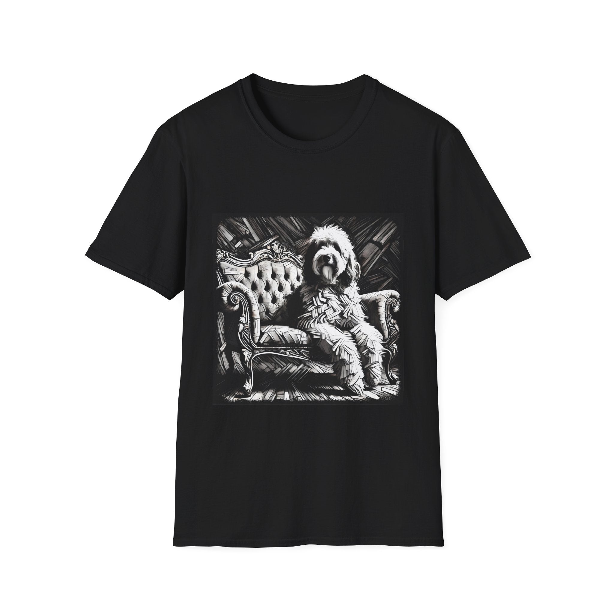 Bernedoodle B&W Bold | Unisex Dog T-Shirt