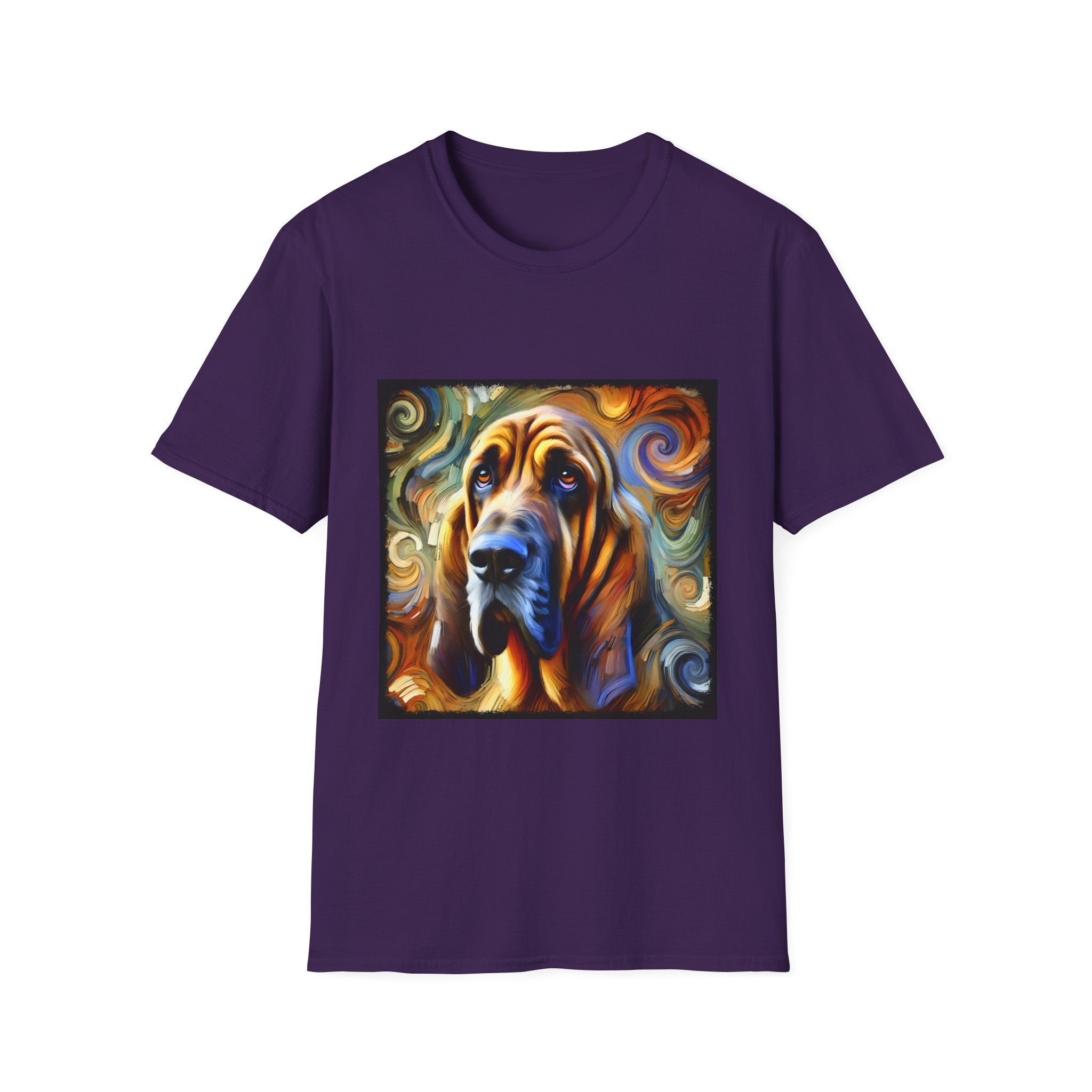 Bloodhound Warm Swirl | Unisex Dog T-Shirt