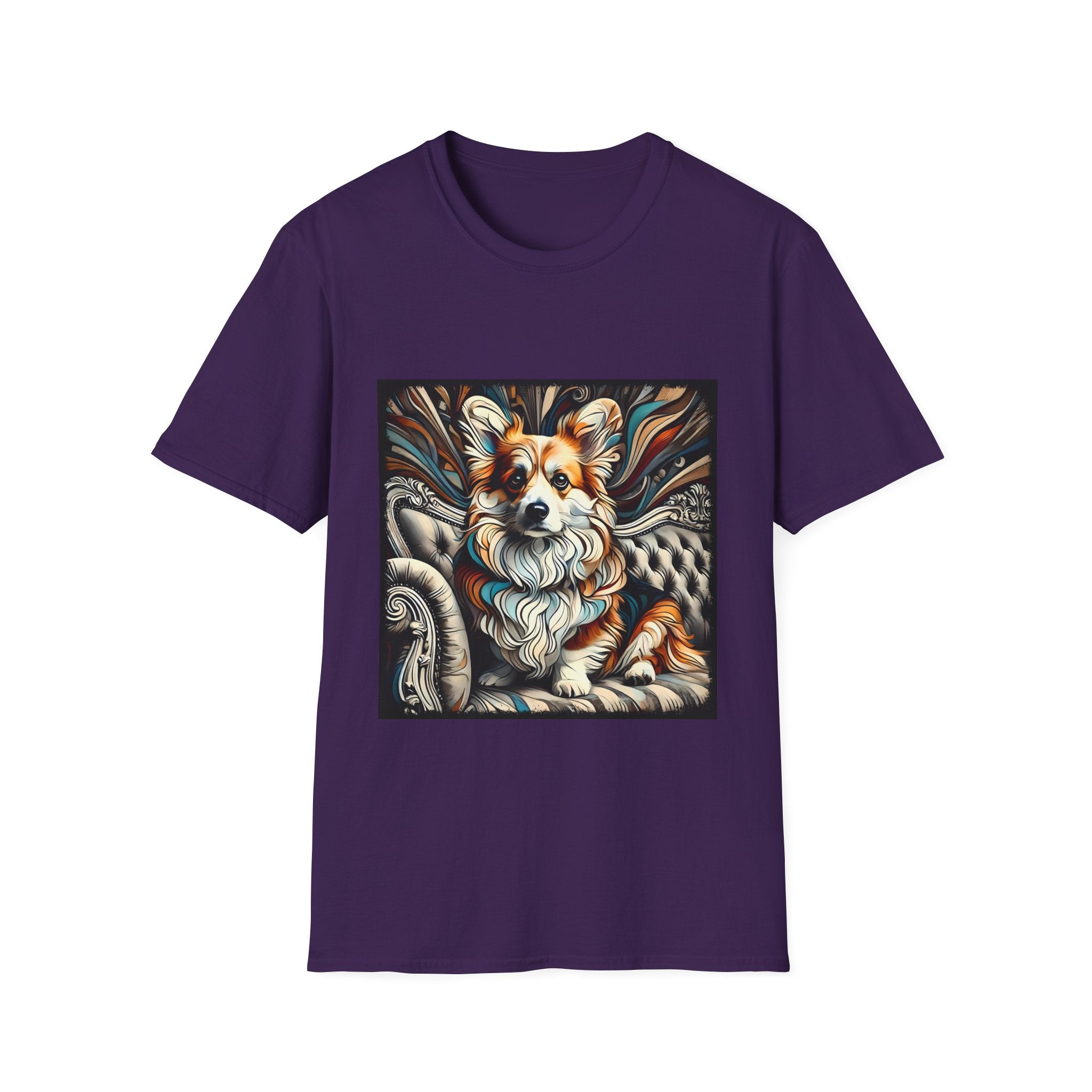 Pembroke Welsh Corgi Earthy Swirl | Unisex Dog T-Shirt
