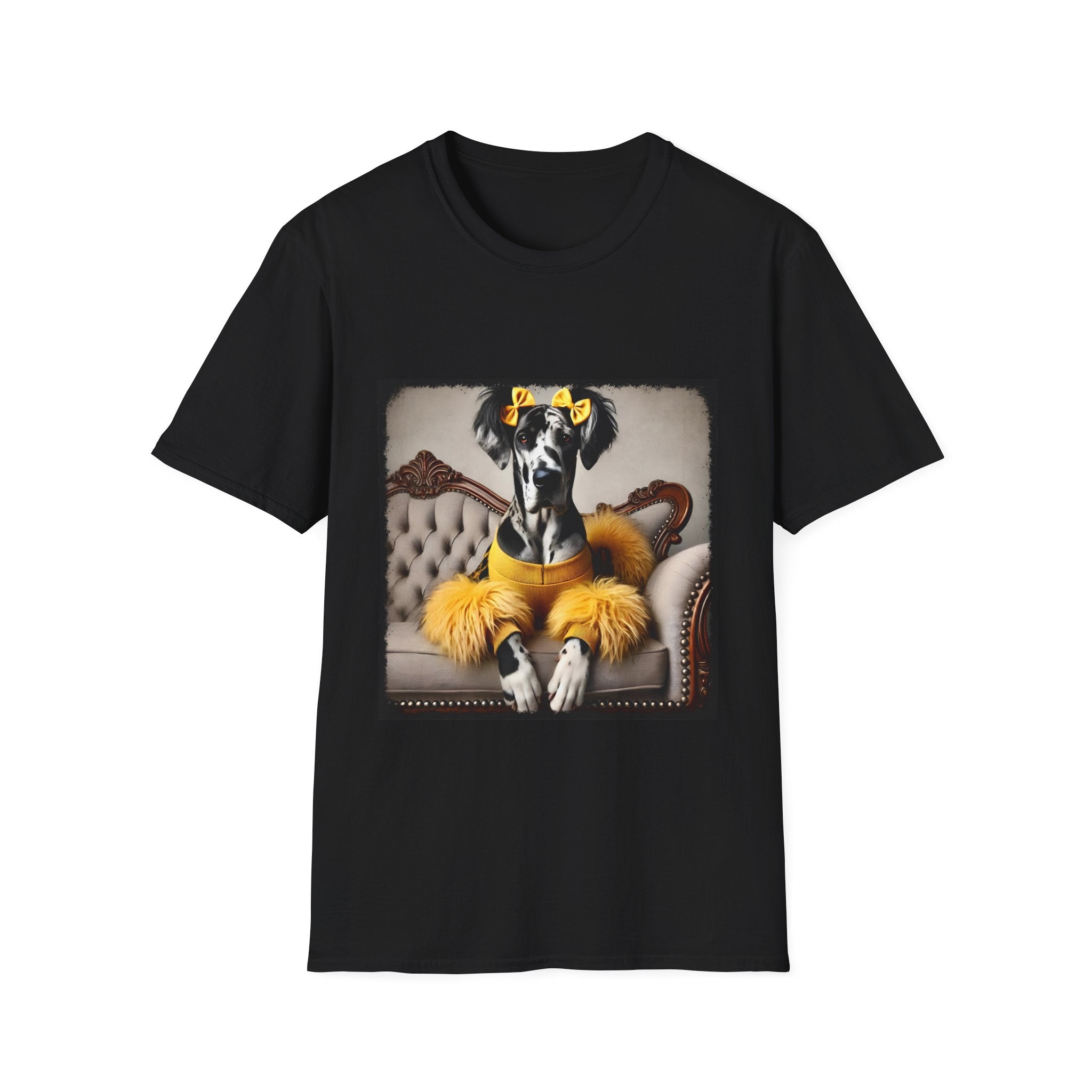 Great Dane Glamour Belle | Unisex Dog T-Shirt