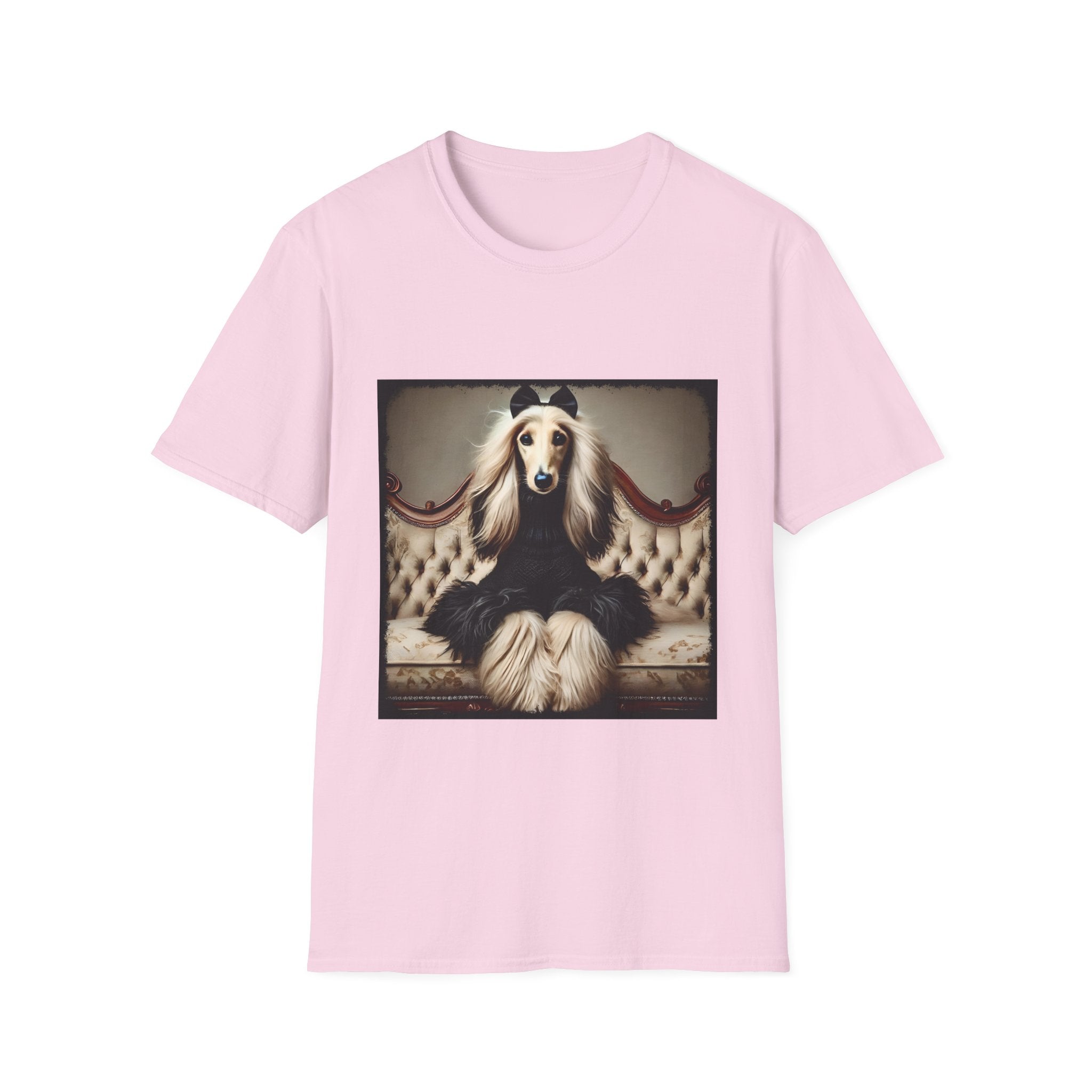 Afghan Hound Pure Icon | Unisex Dog T-Shirt
