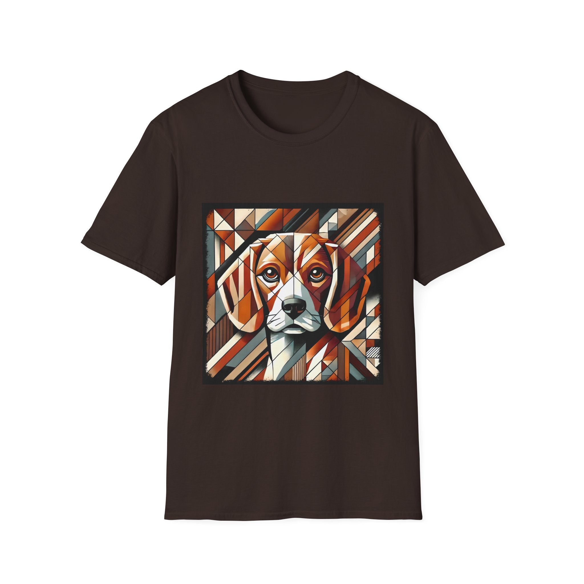 Beagle Warm Geometric | Unisex Dog T-Shirt