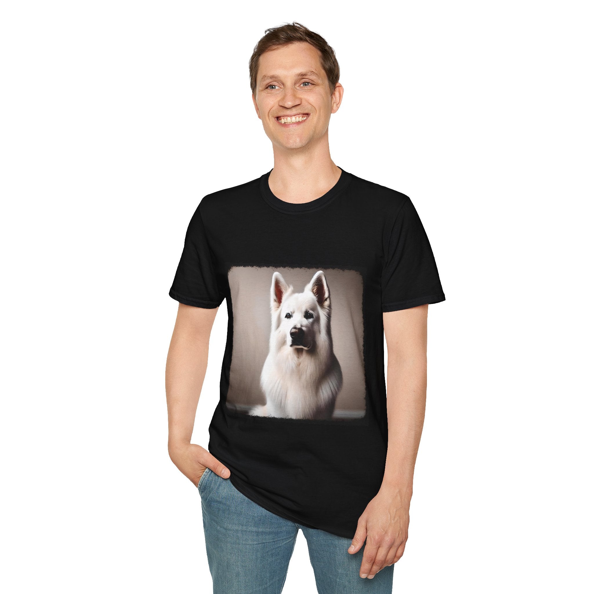 German Shepherd Pure Portrait  | Unisex Dog T-Shirt