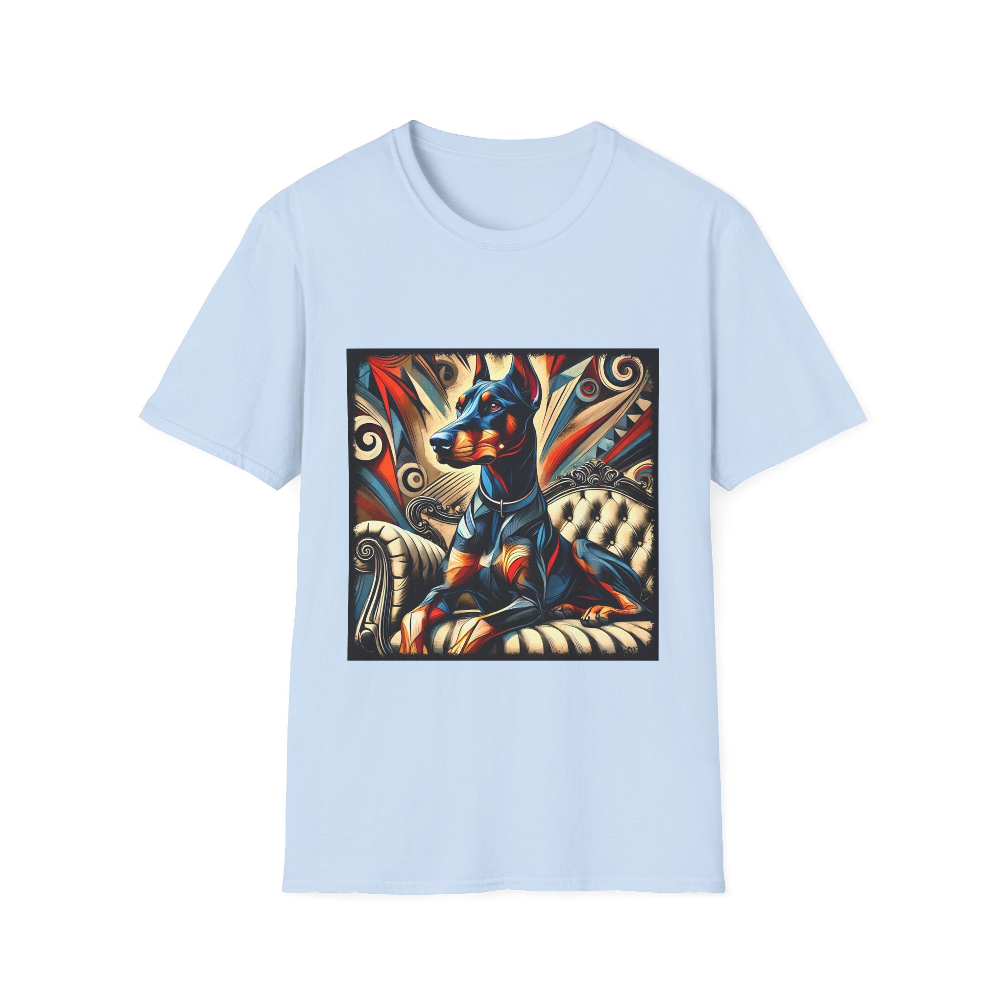 Doberman Pinscher Bold Rebel | Unisex Dog T-Shirt