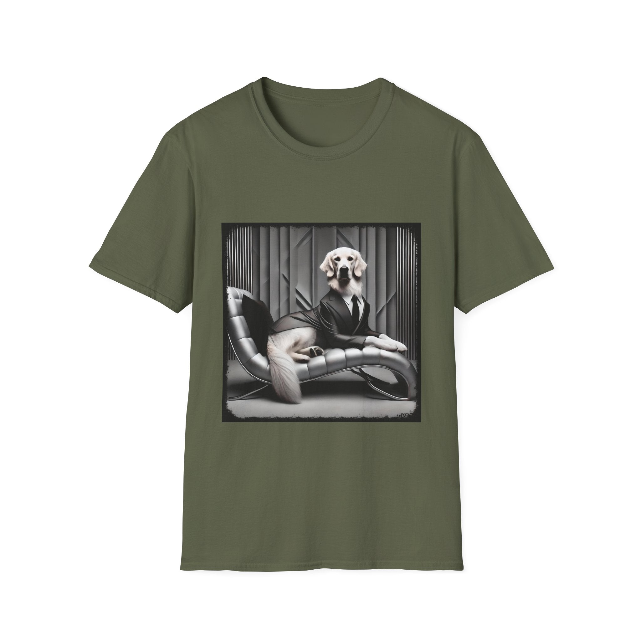Golden Retriever Aristodude | Unisex Dog T-Shirt