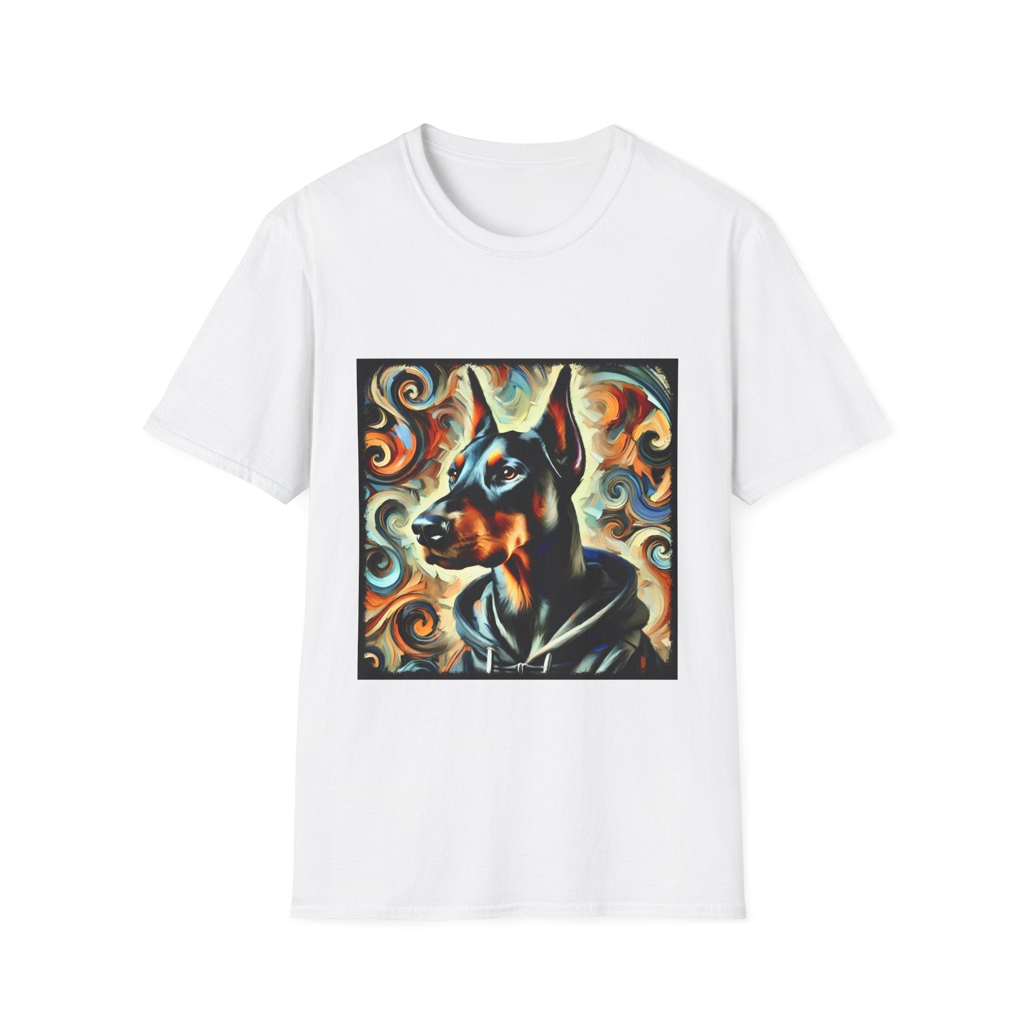 Doberman Pinscher Rugged Swirl | Unisex Dog T-Shirt
