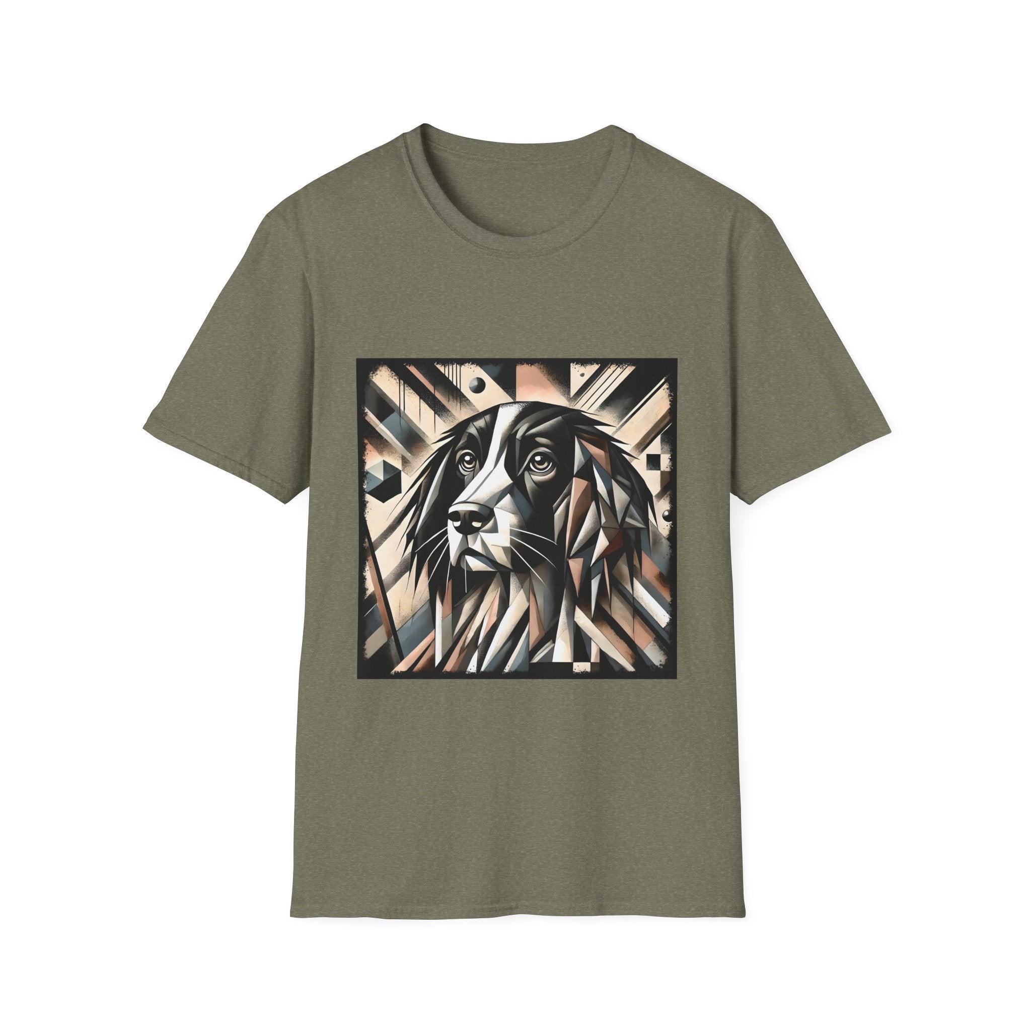 English Springer Spaniel Bold Geometric | Unisex Dog T-Shirt