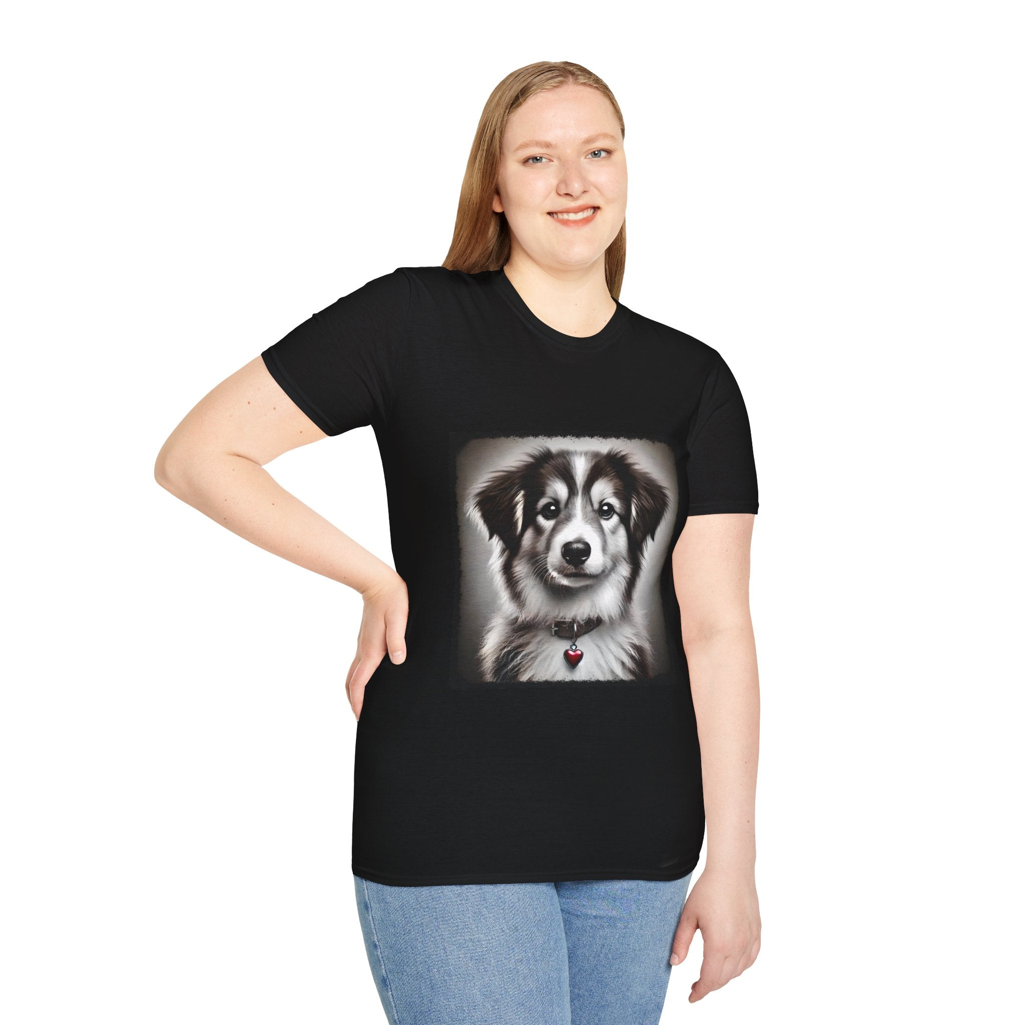 Miniature American Shepherd Love Charm | Unisex Dog T-Shirt