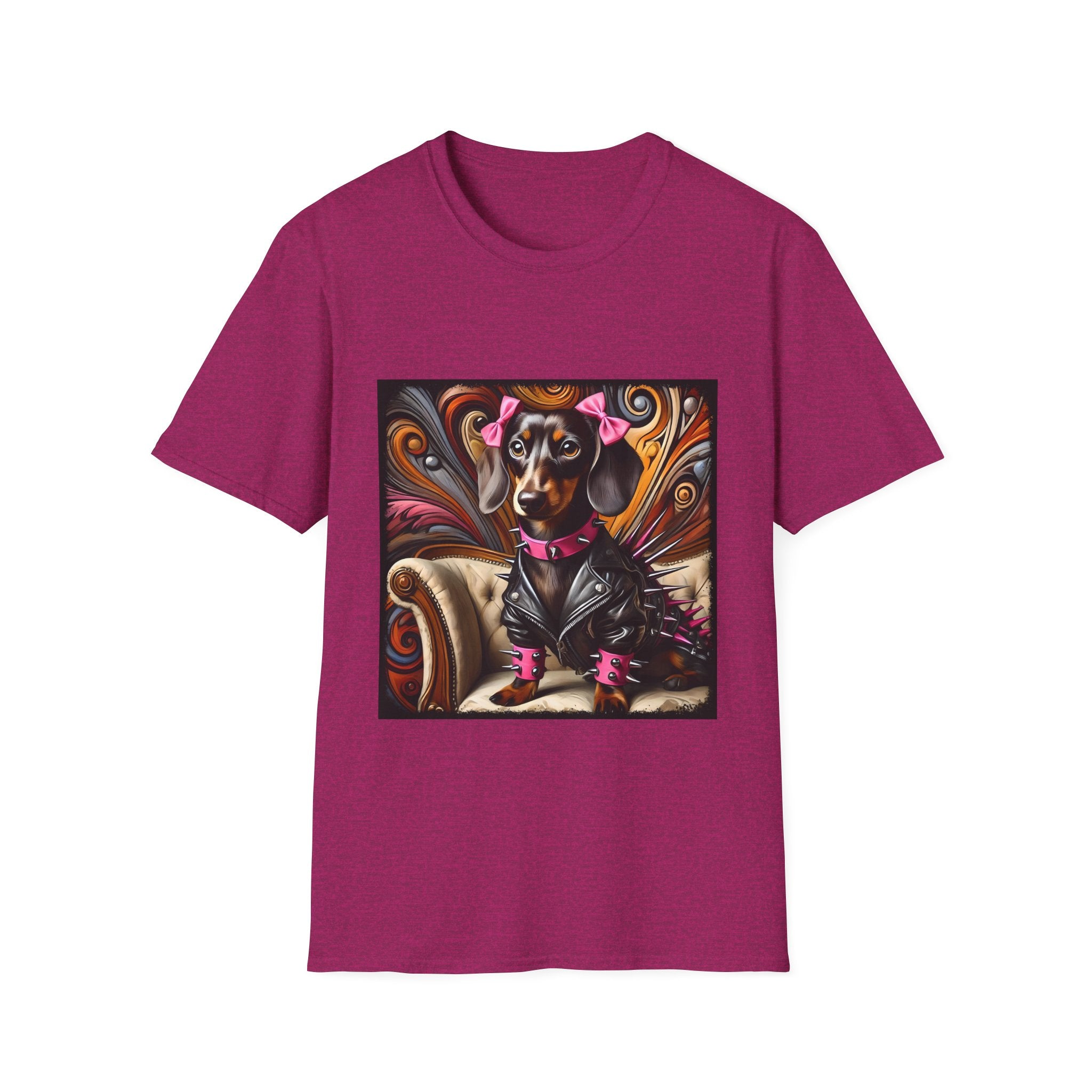 Dachshund Edgy Rocker | Unisex Dog T-Shirt