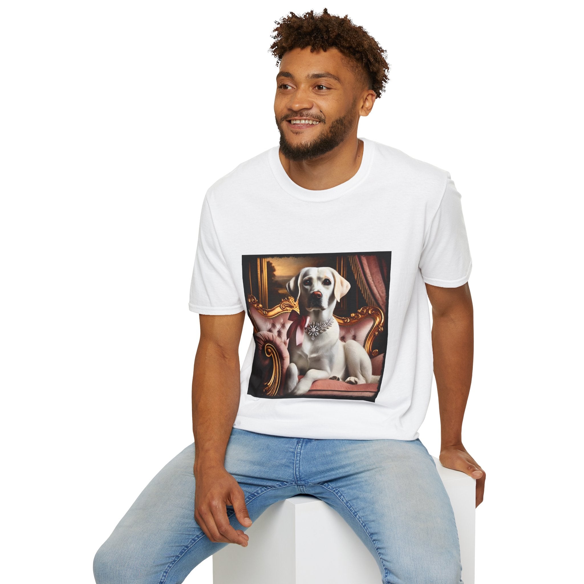 Labrador Retriever Pink Reign | Unisex Dog T-Shirt