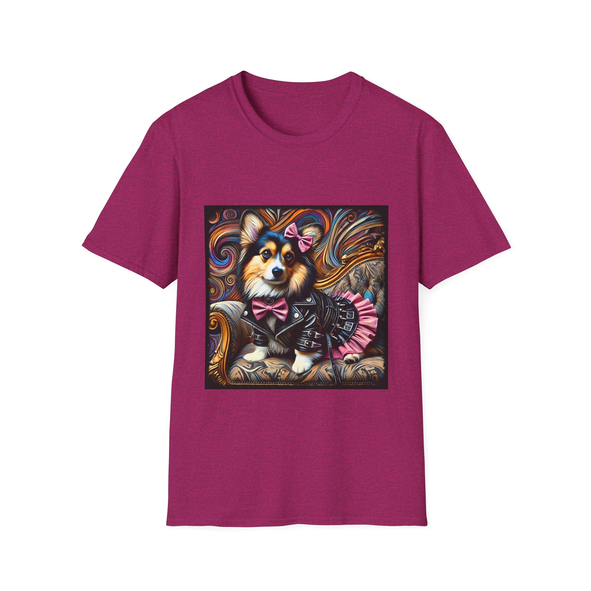 Pembroke Welsh Corgi Edgy Rocker II | Unisex Dog T-Shirt