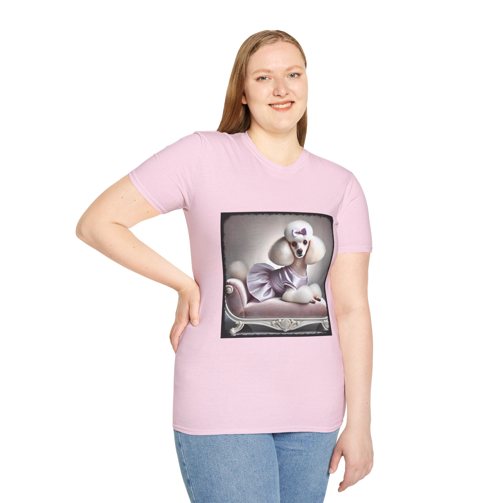 Poodle Lilac Lady | Unisex Dog T-Shirt