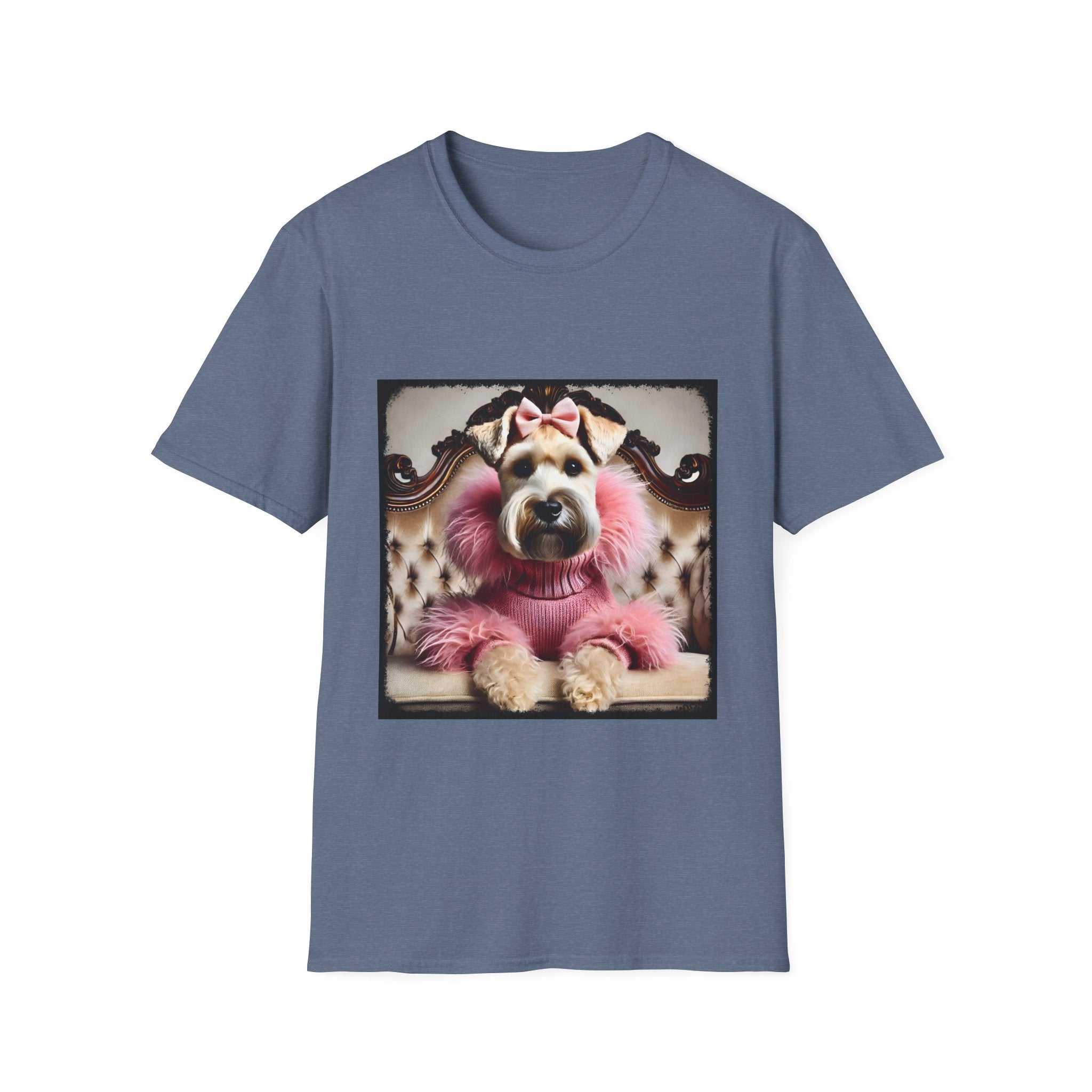 Wheaten Terrier Pink Diva | Unisex Dog T-Shirt