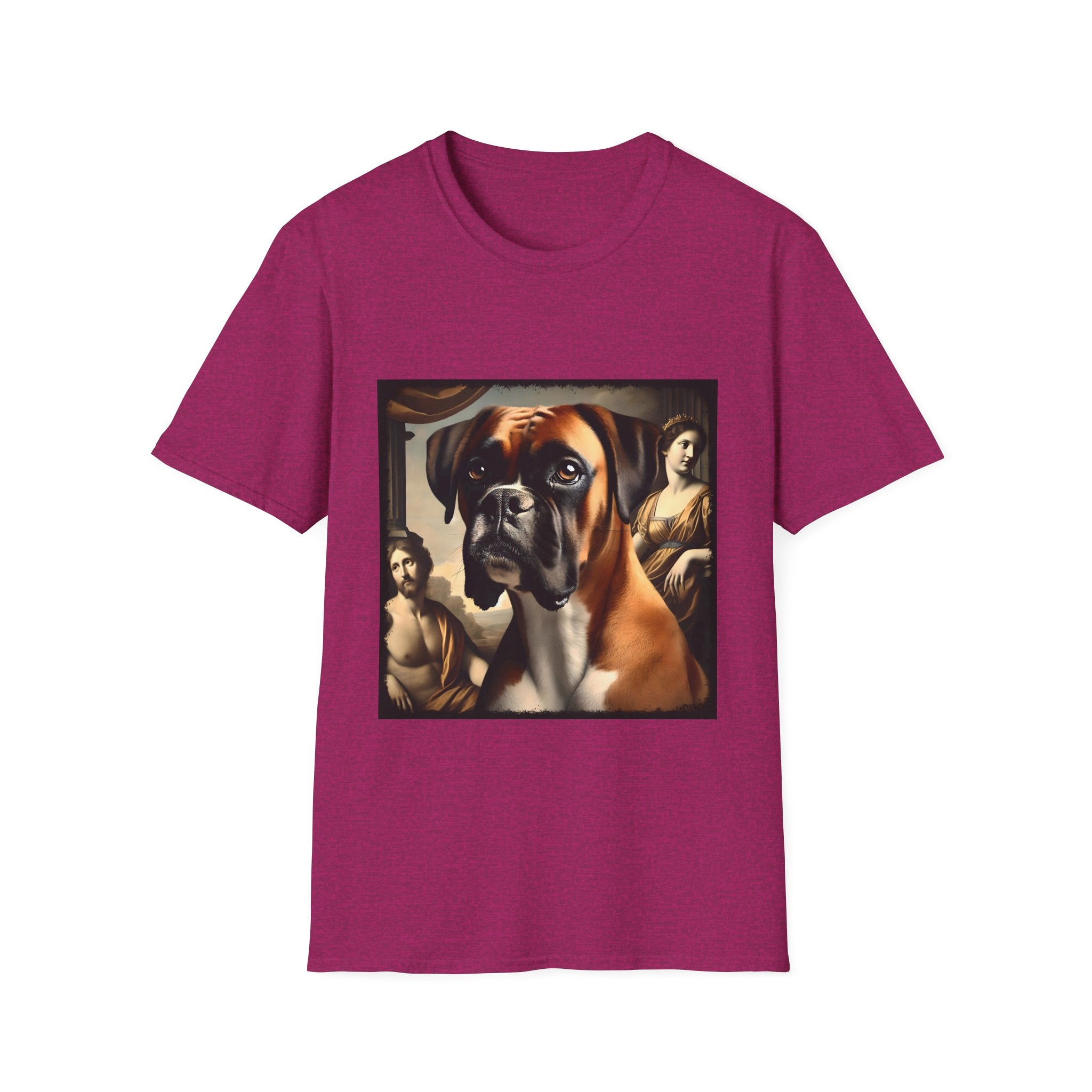 Boxer Posh Portrait | Unisex Dog T-Shirt