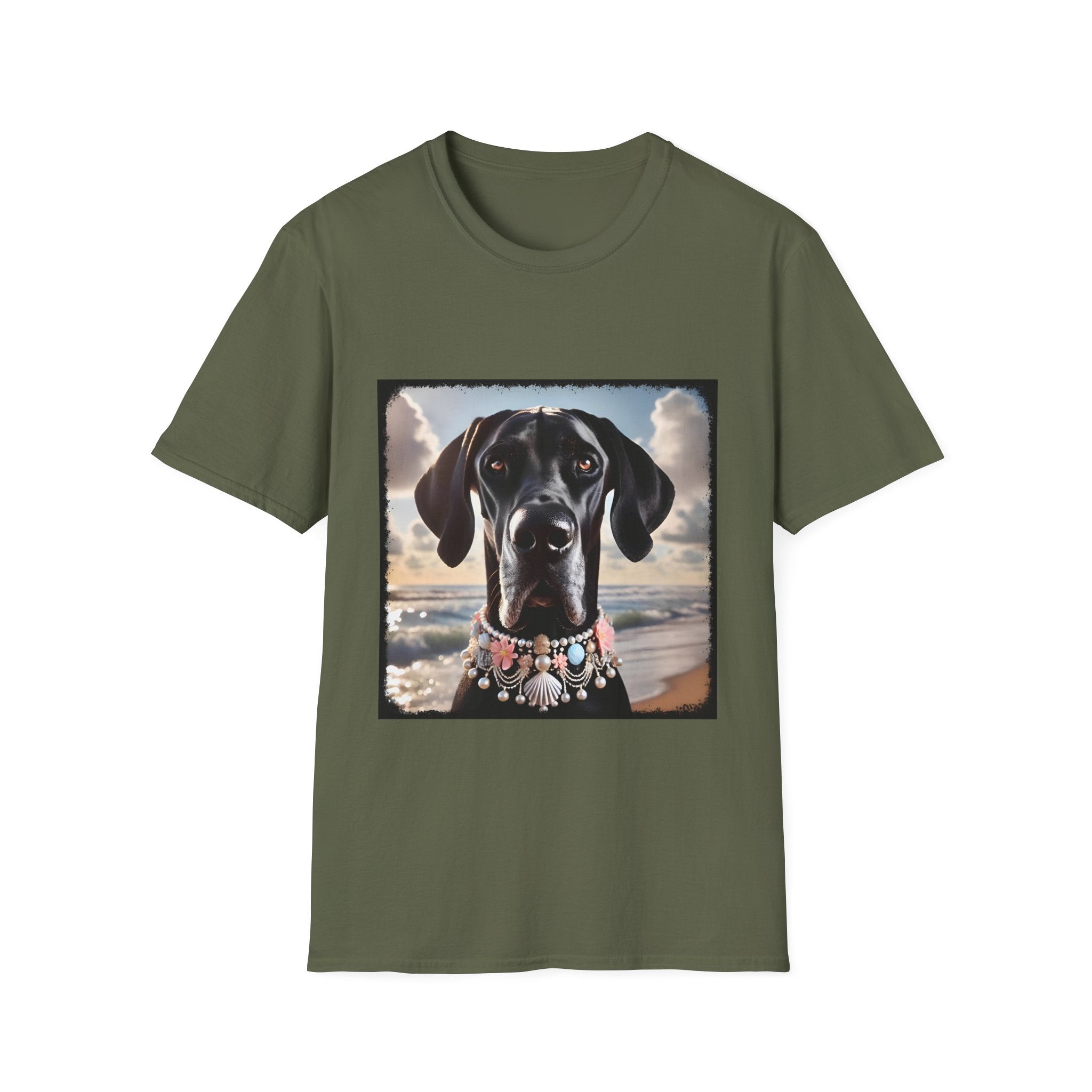 Great Dane Coastal Cutie | Unisex Dog T-Shirt