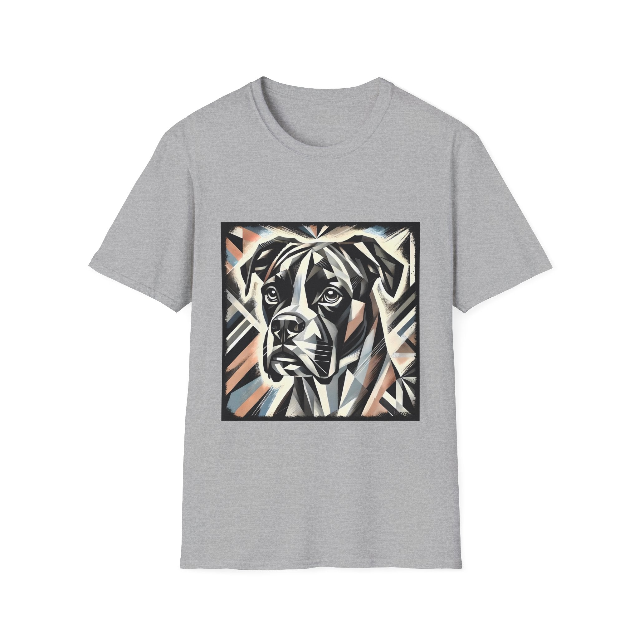 Boxer Bold Geometric | Unisex Dog T-Shirt