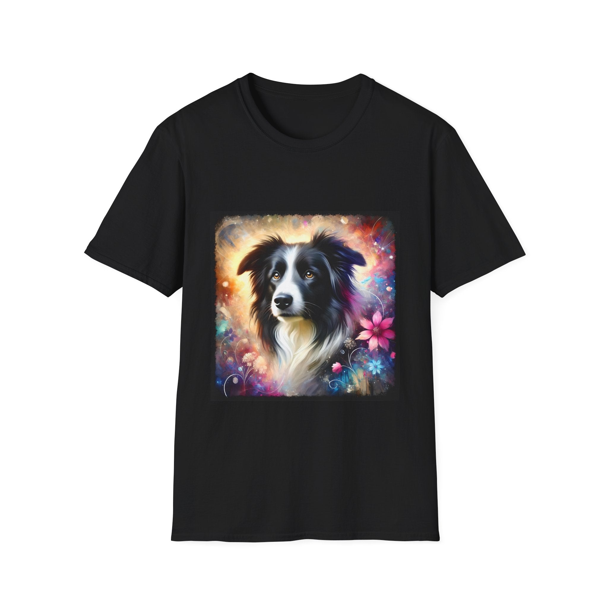 Border Collie Cosmic Dream | Unisex Dog T-Shirt