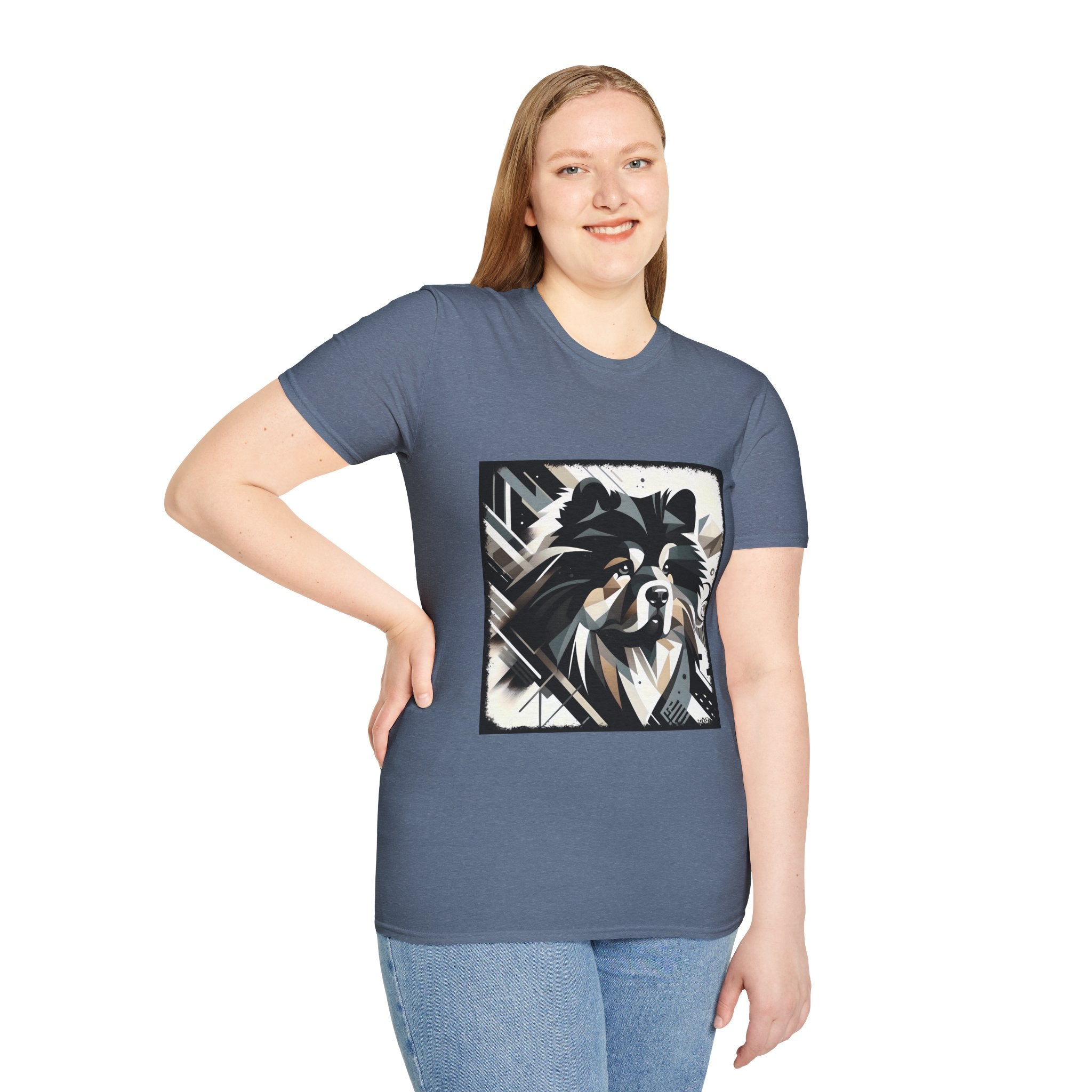 Chow Chow Bold Geometric | Unisex Dog T-Shirt