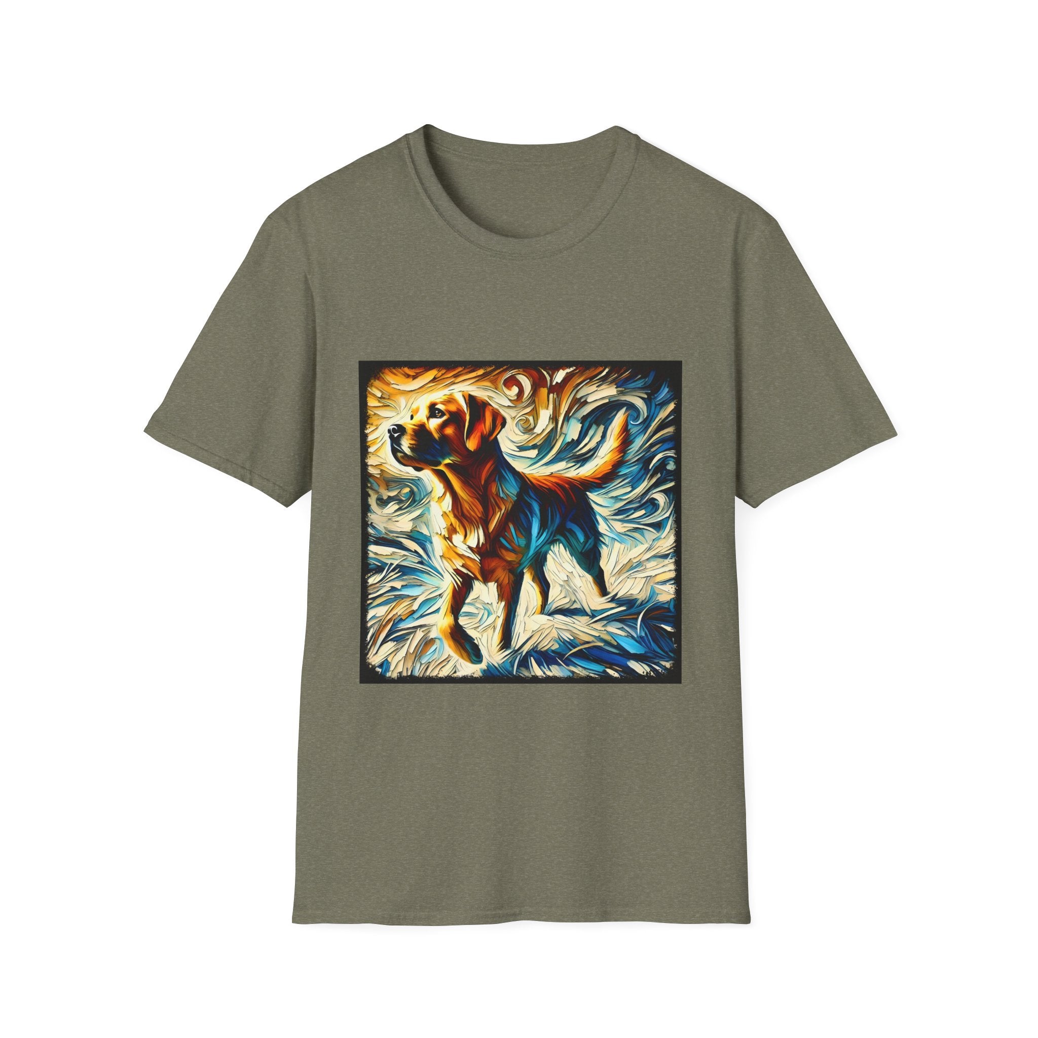 Labrador Retriever Sun Swirl | Unisex Dog T-Shirt