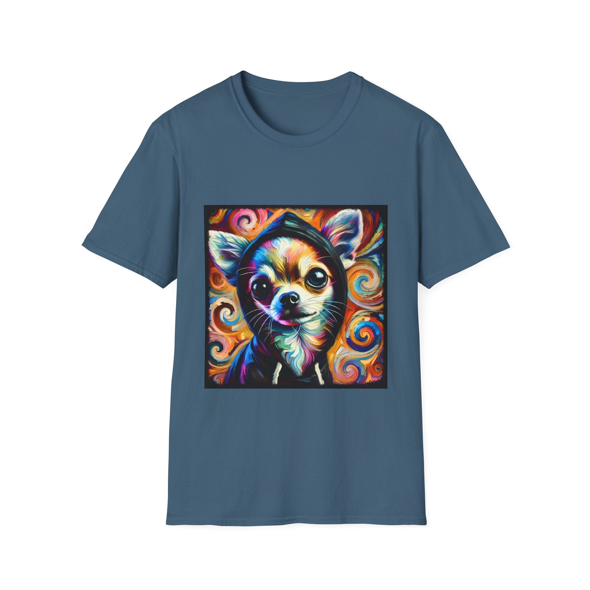 Chihuahua Relaxed Swirl | Unisex Dog T-Shirt