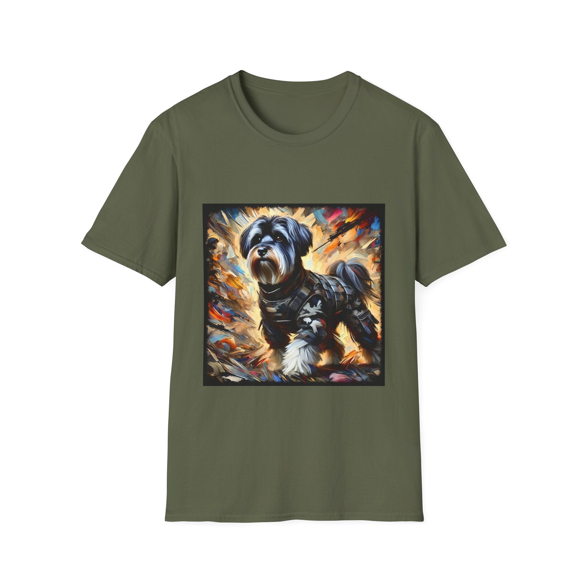 Havanese Bold Camo Classic |  Unisex Dog T-Shirt