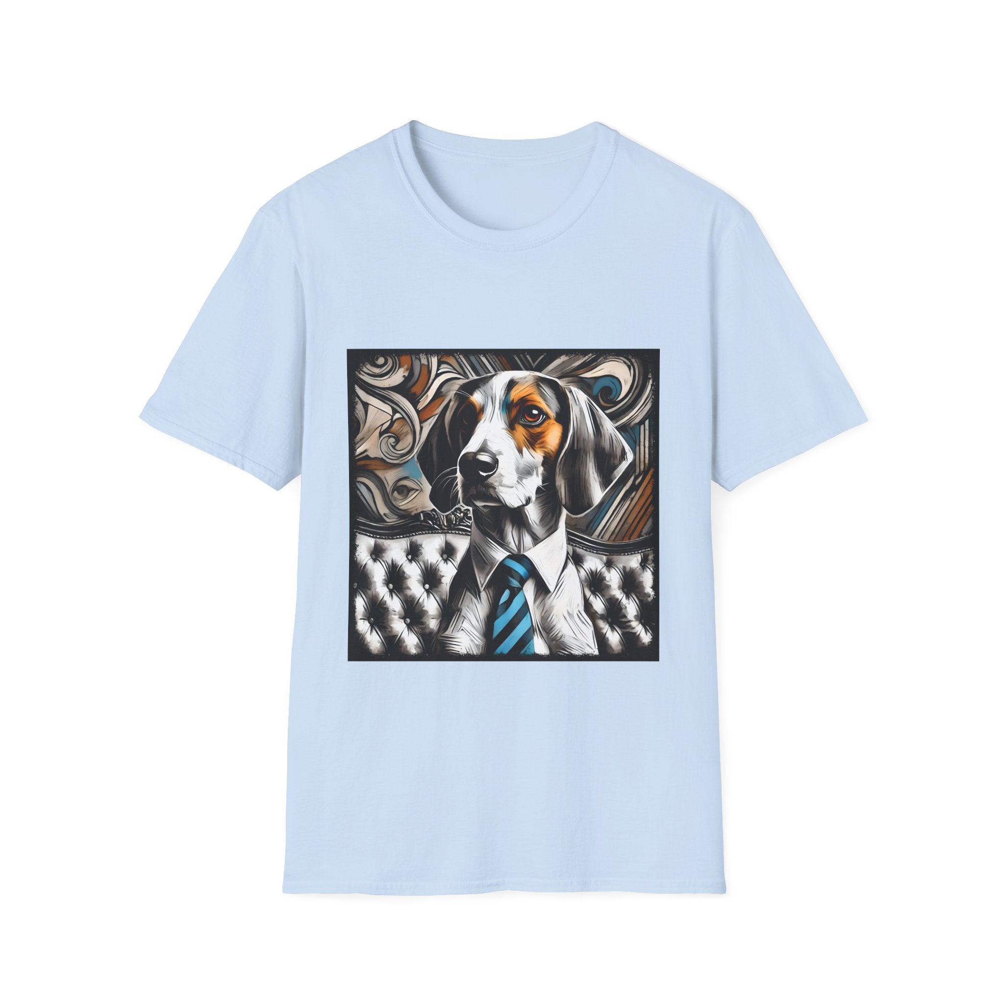 Treeing Walker Coonhound Bold Gentleman | Unisex Dog T-Shirt
