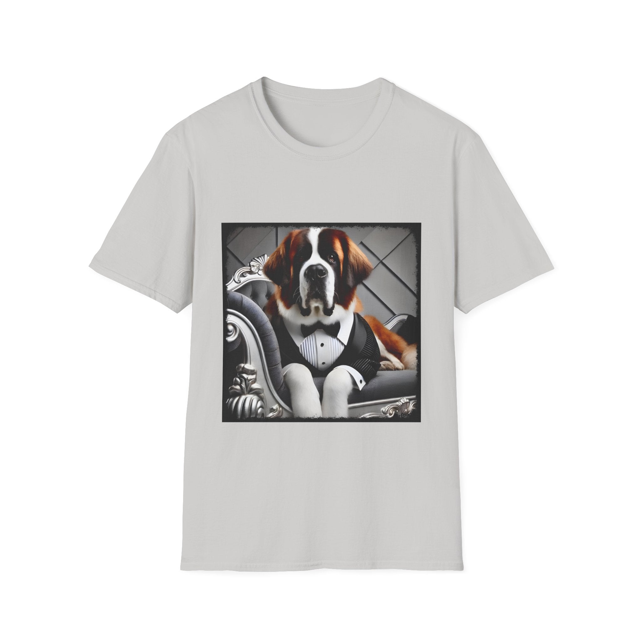 Saint Bernard Plush Pupstar | Unisex Dog T-Shirt