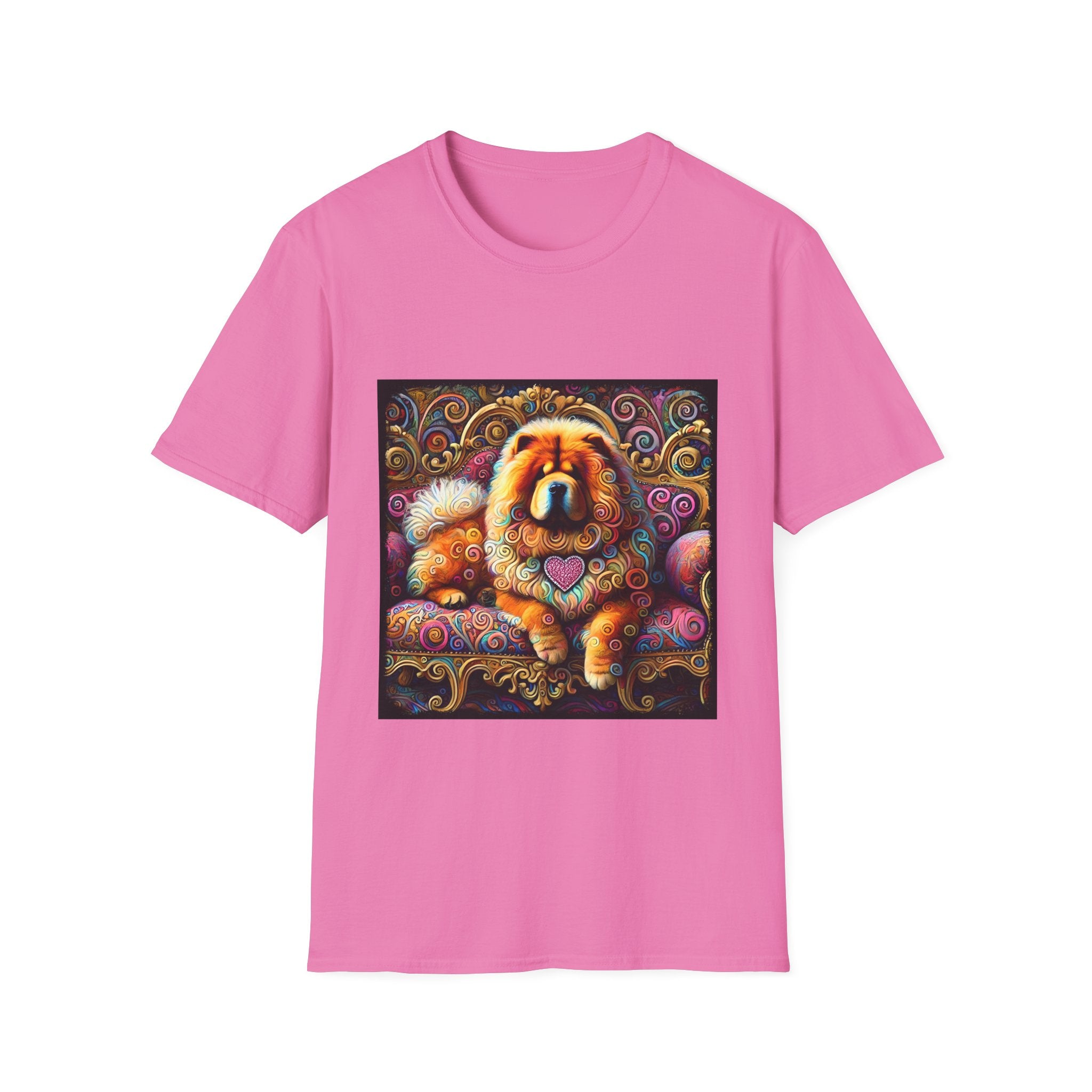 Chow Chow Love Swirl | Unisex Dog T-Shirt