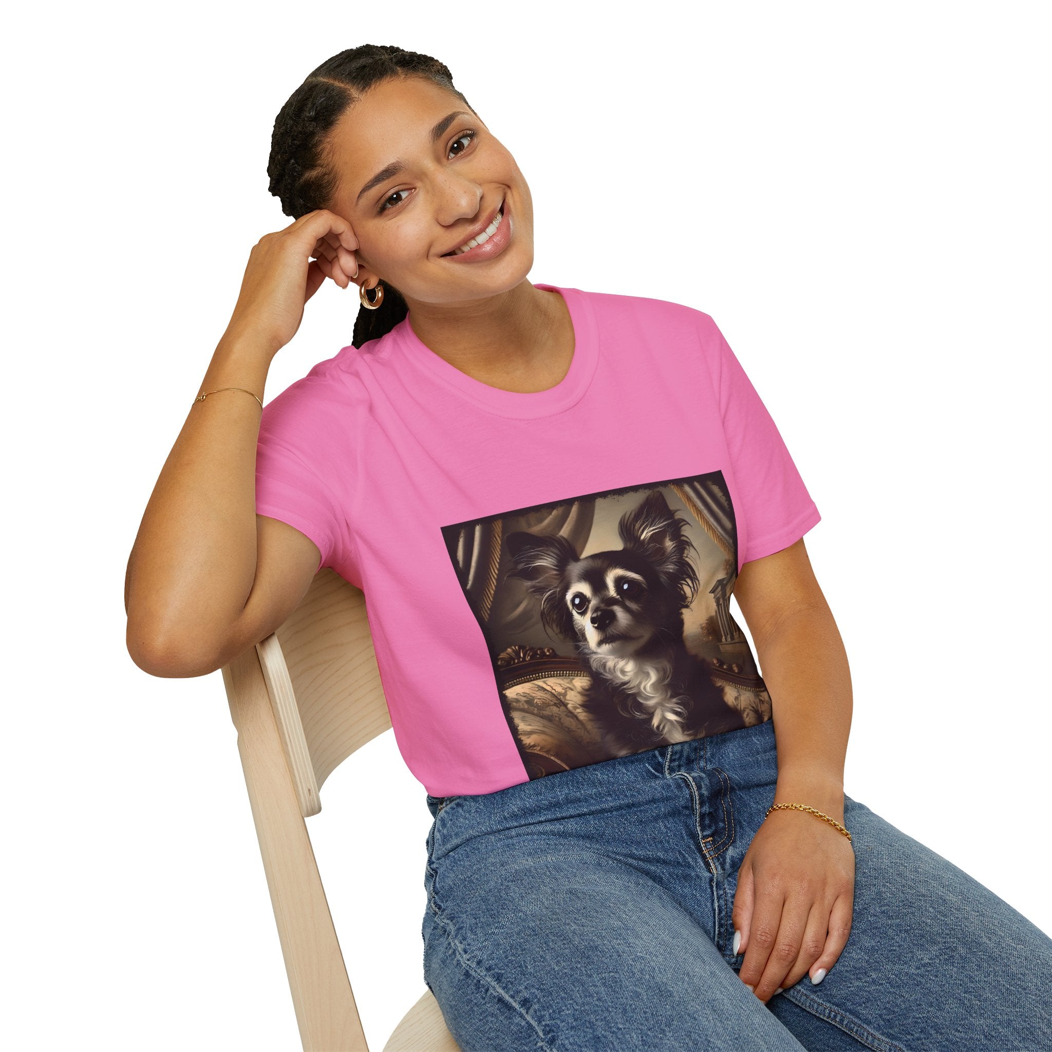 Chihuahua Poised Portrait | Unisex Dog T-Shirt