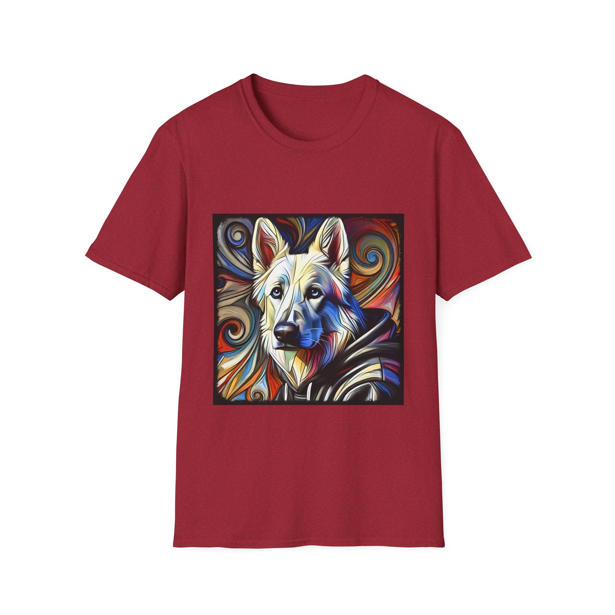 German Shepherd Hoodie Swirl | Unisex Dog T-Shirt