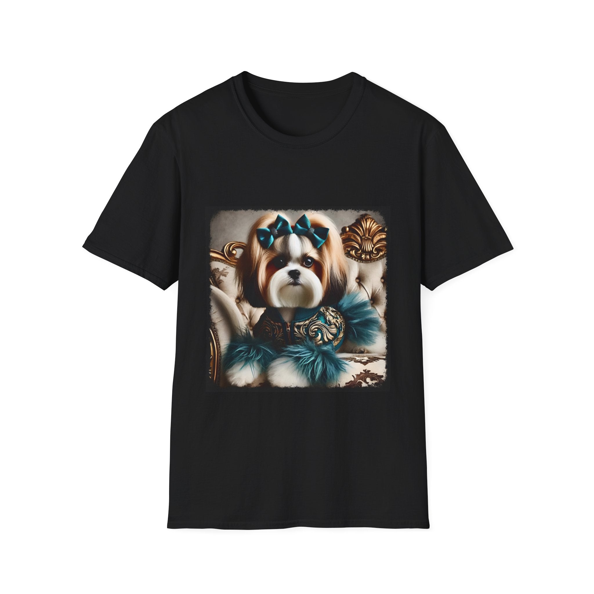 Shih Tzu Chic Muse | Unisex Dog T-Shirt