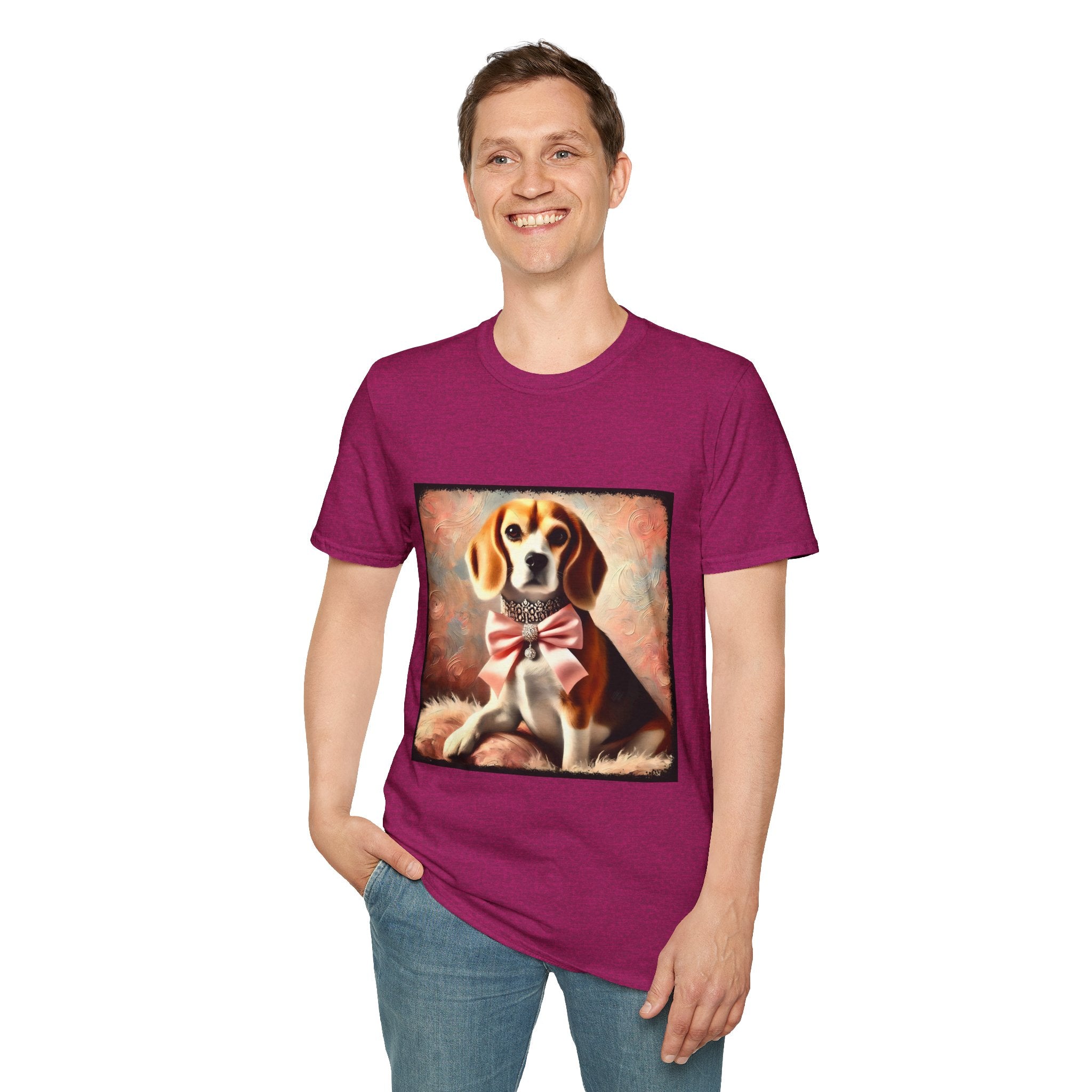 Beagle Diamond Princess Classic | Unisex Dog T-Shirt