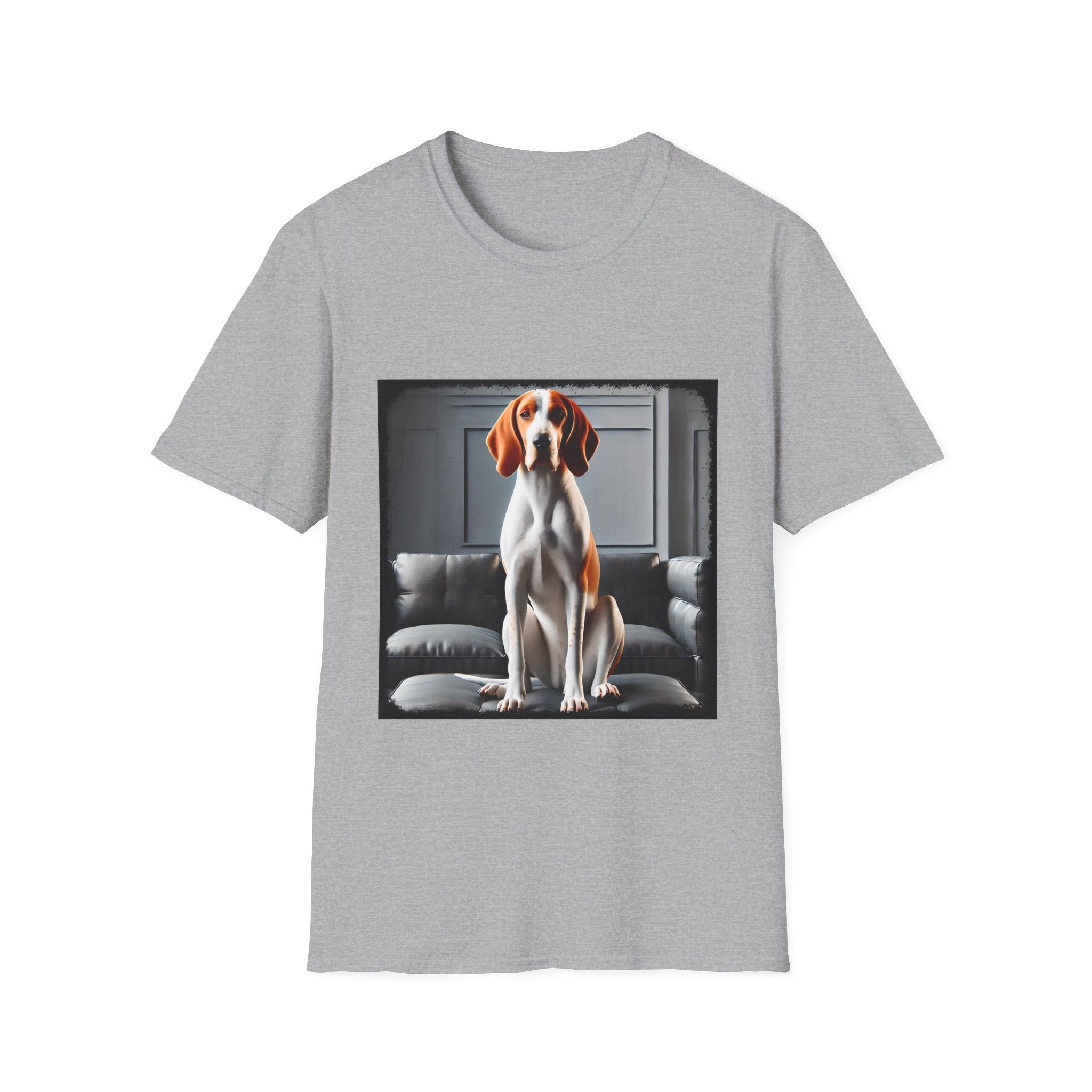 Coonhound Modern Muse  | Unisex Dog T-Shirt