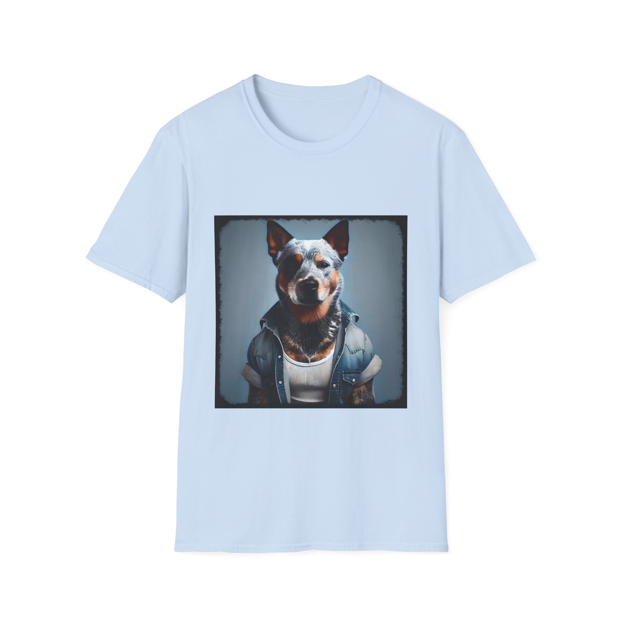 Australian Cattle Dog Denim Dude | Unisex Dog T-Shirt