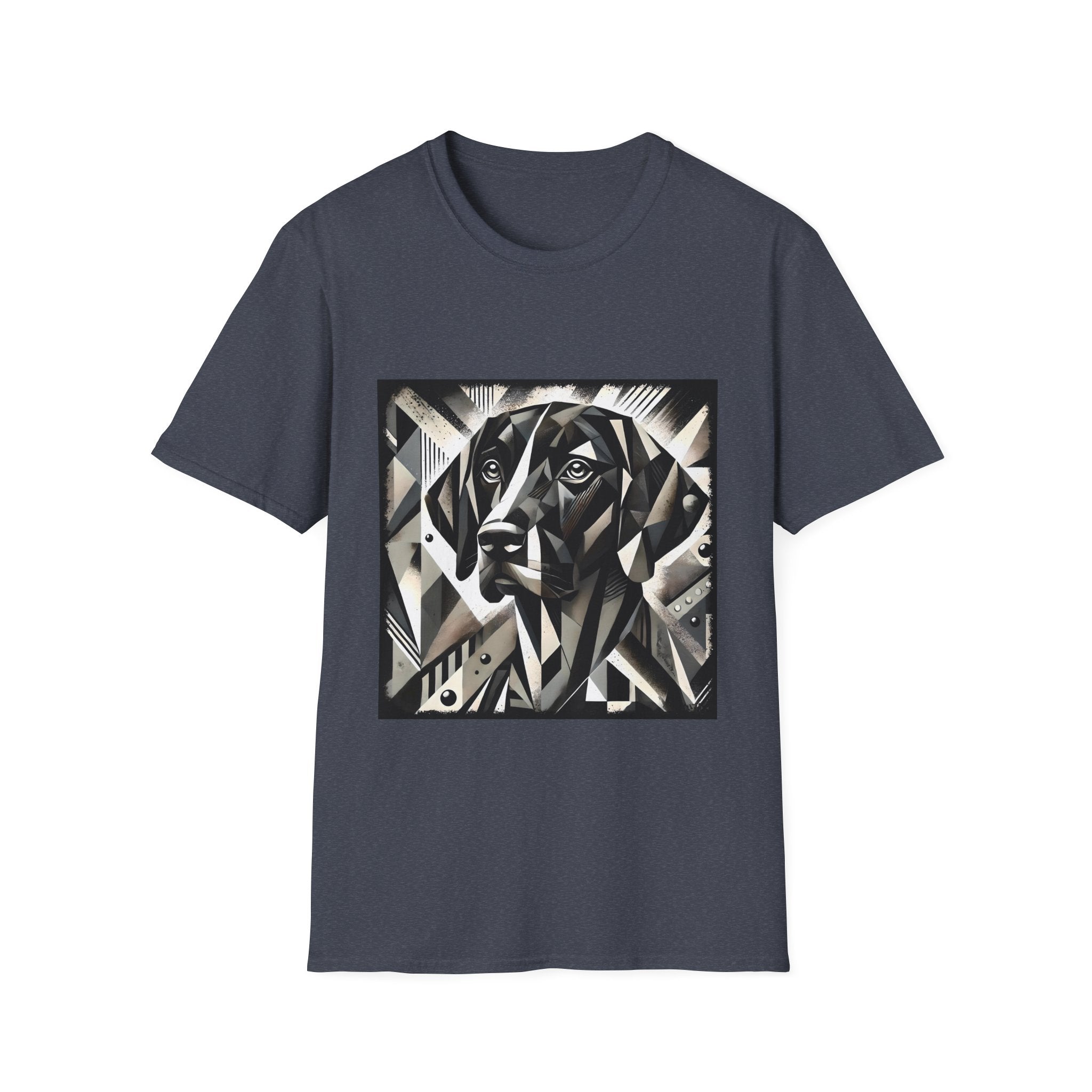 German Shorthaired Pointer B&W Geometric  | Unisex Dog T-Shirt