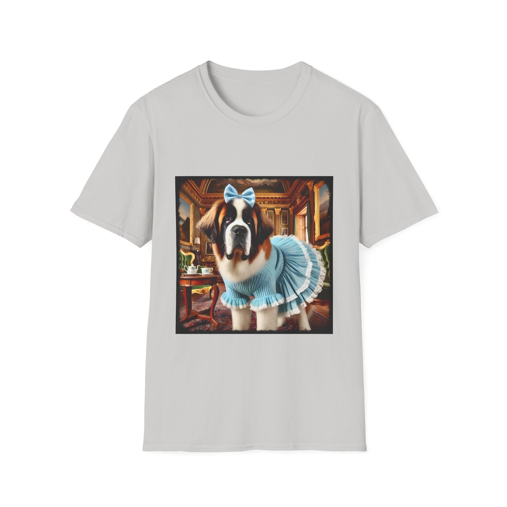 Saint Bernard Pampered Pup | Unisex Dog T-Shirt