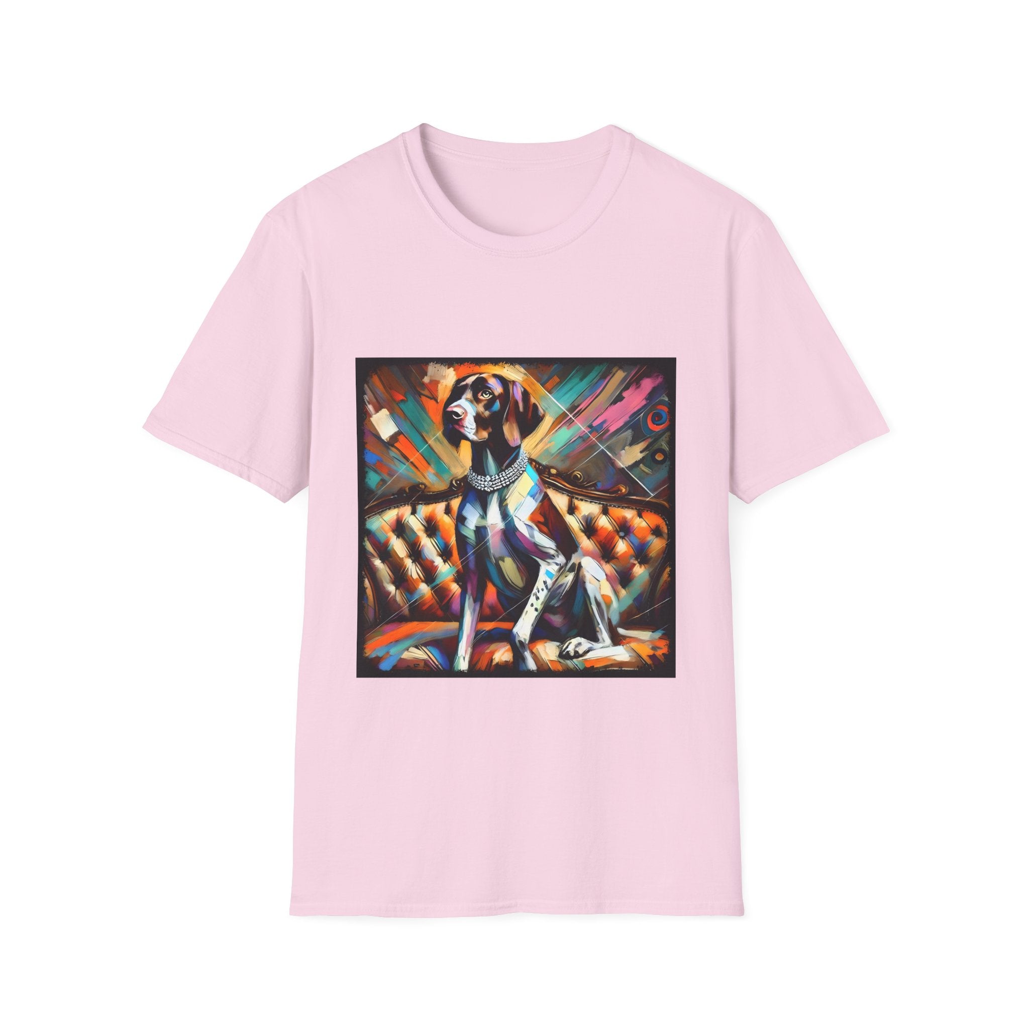 German Shorthaired Pointer Bold Diamond Classic | Unisex Dog T-Shirt