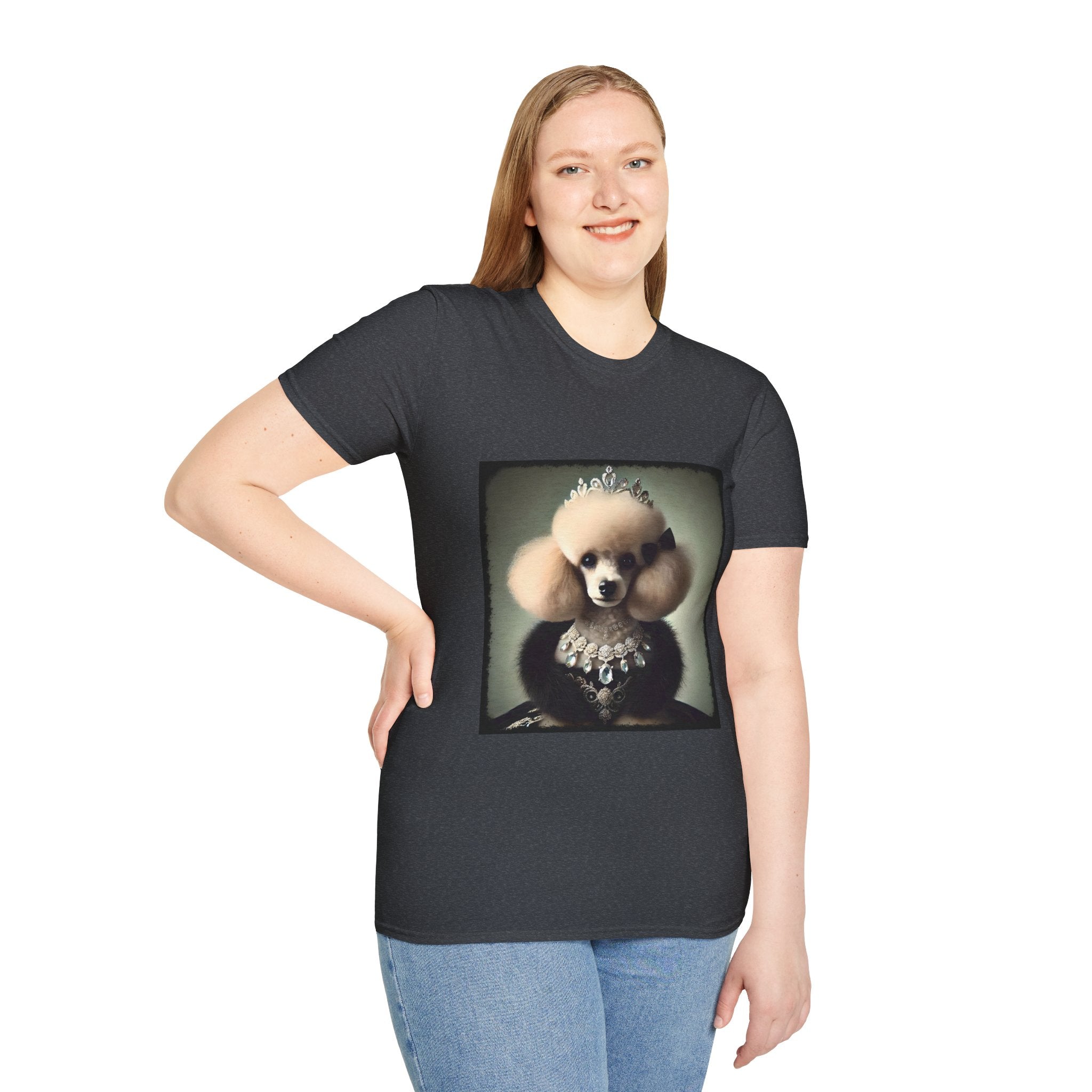 Poodle Crystal Queen | Unisex Dog T-Shirt