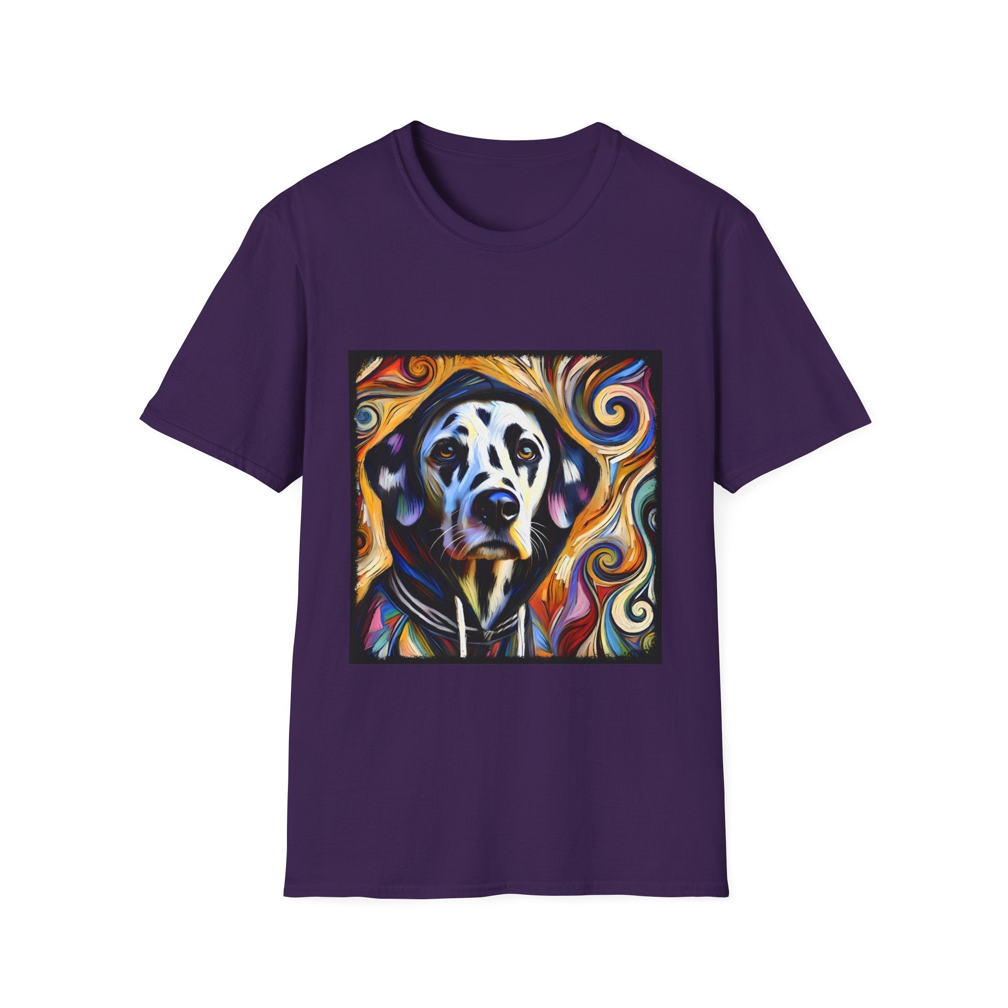Dalmatian Relaxed Swirl | Unisex Dog T-Shirt