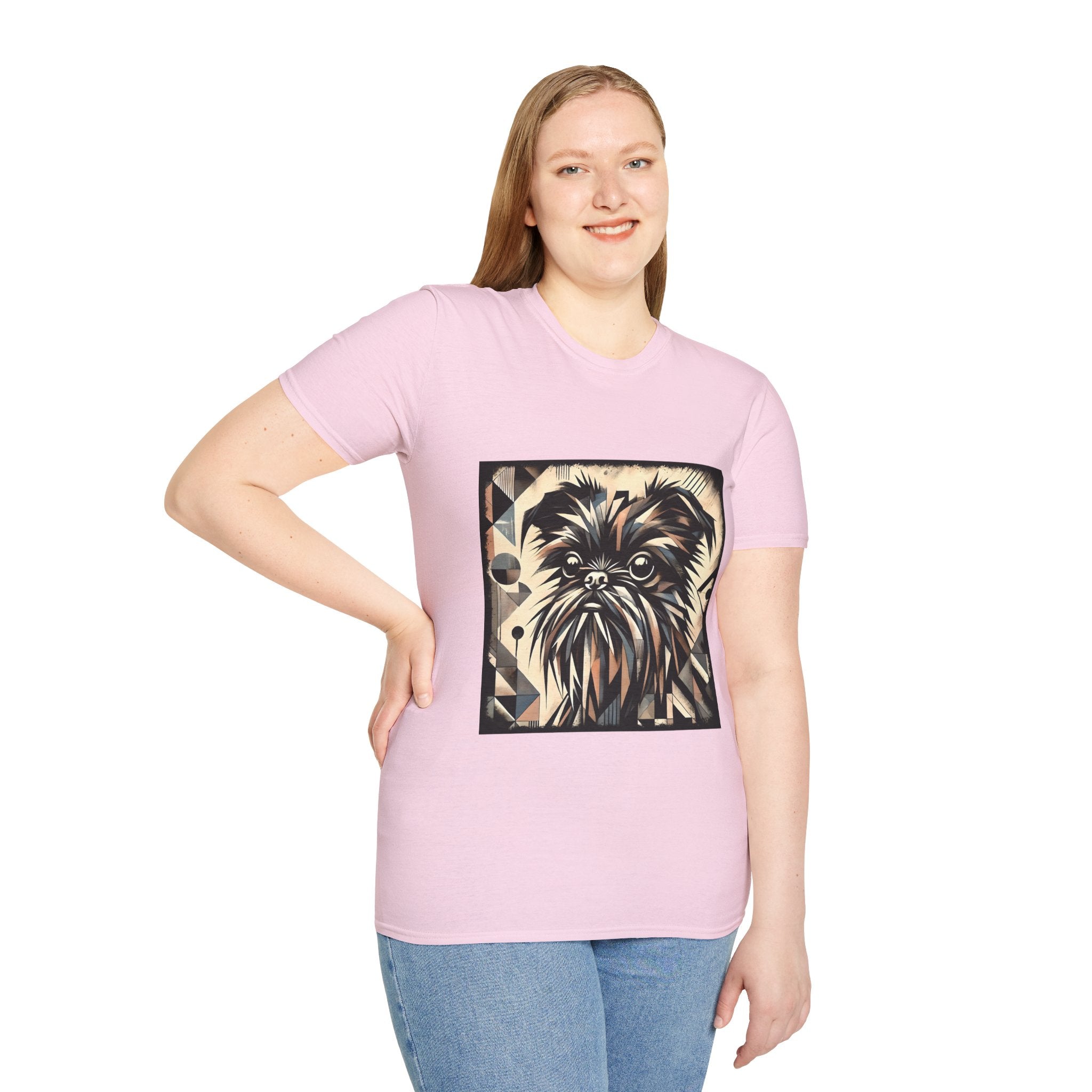 Brussels Griffon Bold Geometric | Unisex Dog T-Shirt