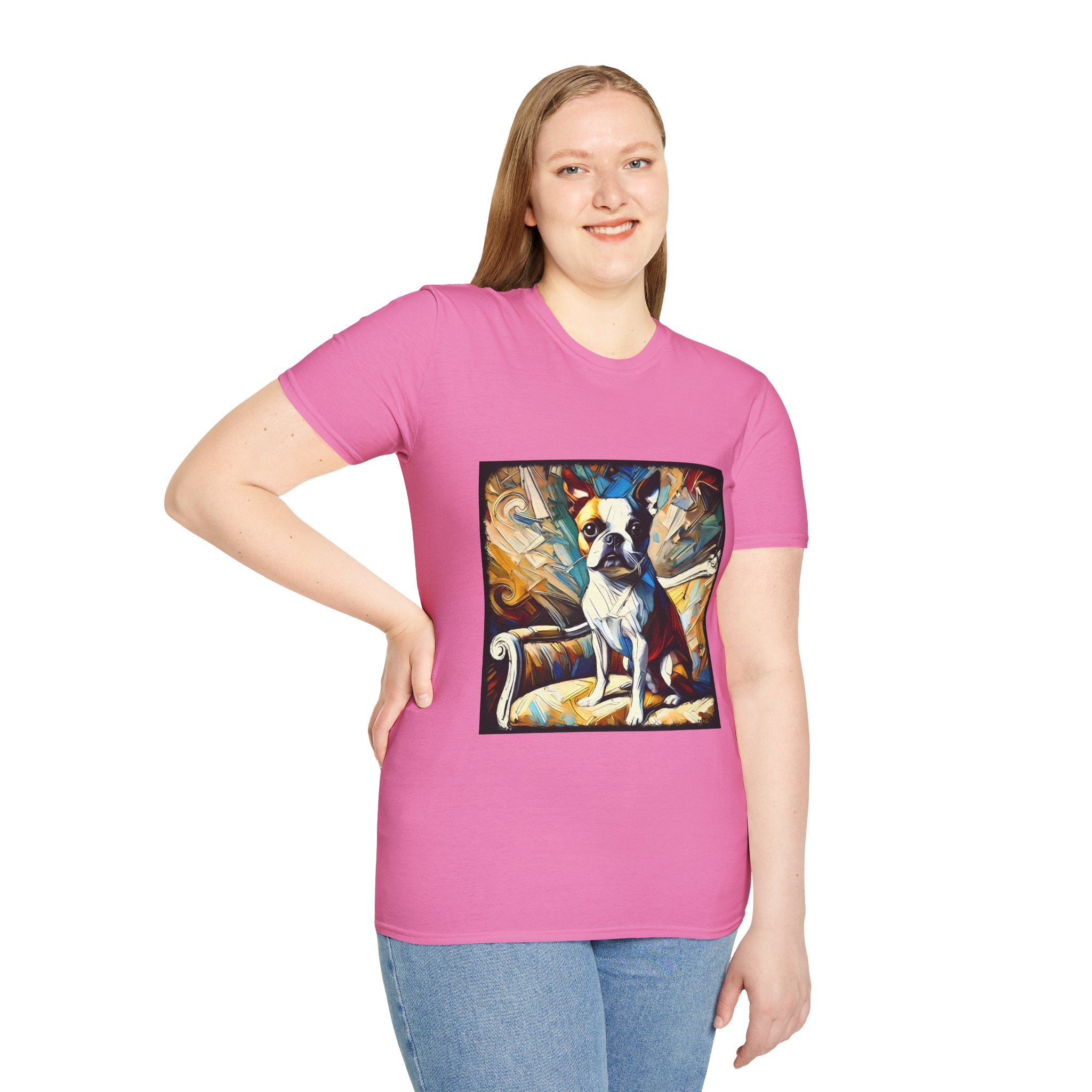 Boston Terrier Warm Classic | Unisex Dog T-Shirt