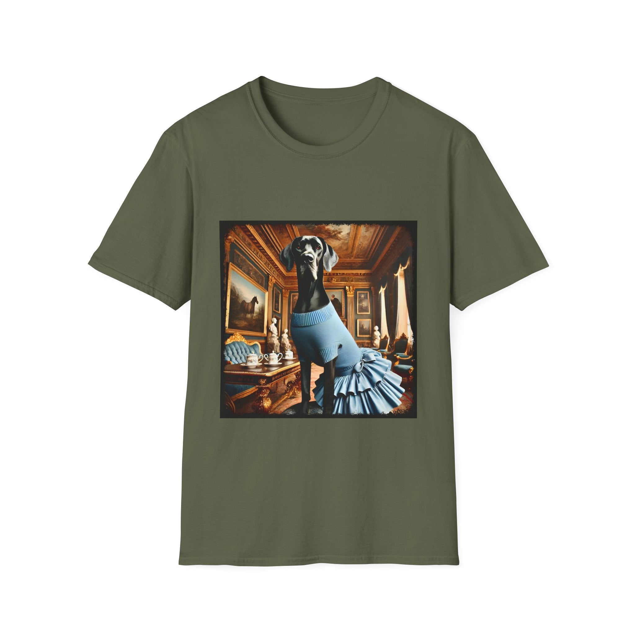 Great Dane Haute Tail | Unisex Dog T-Shirt