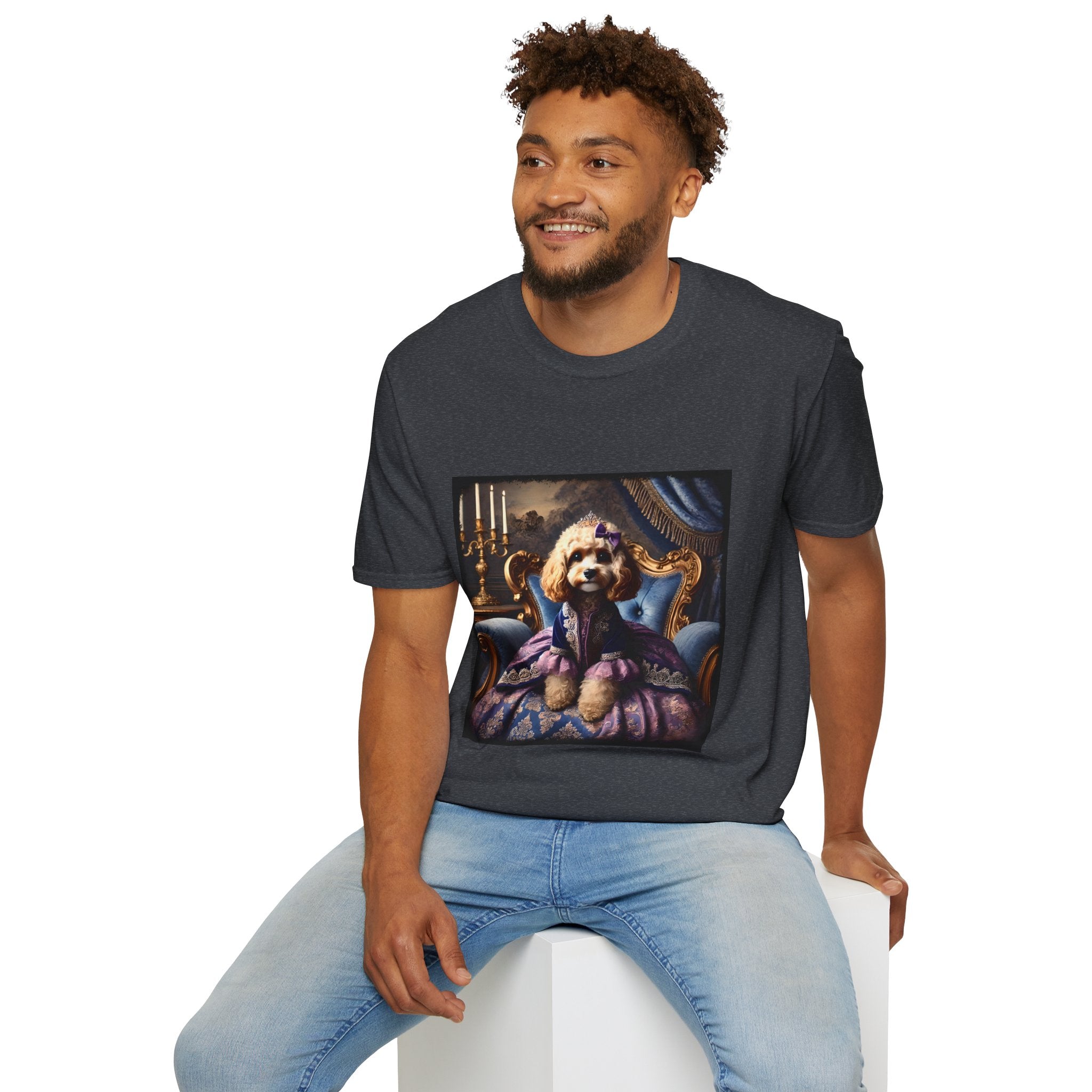 Cavapoo Lilac Lady | Unisex Dog T-Shirt