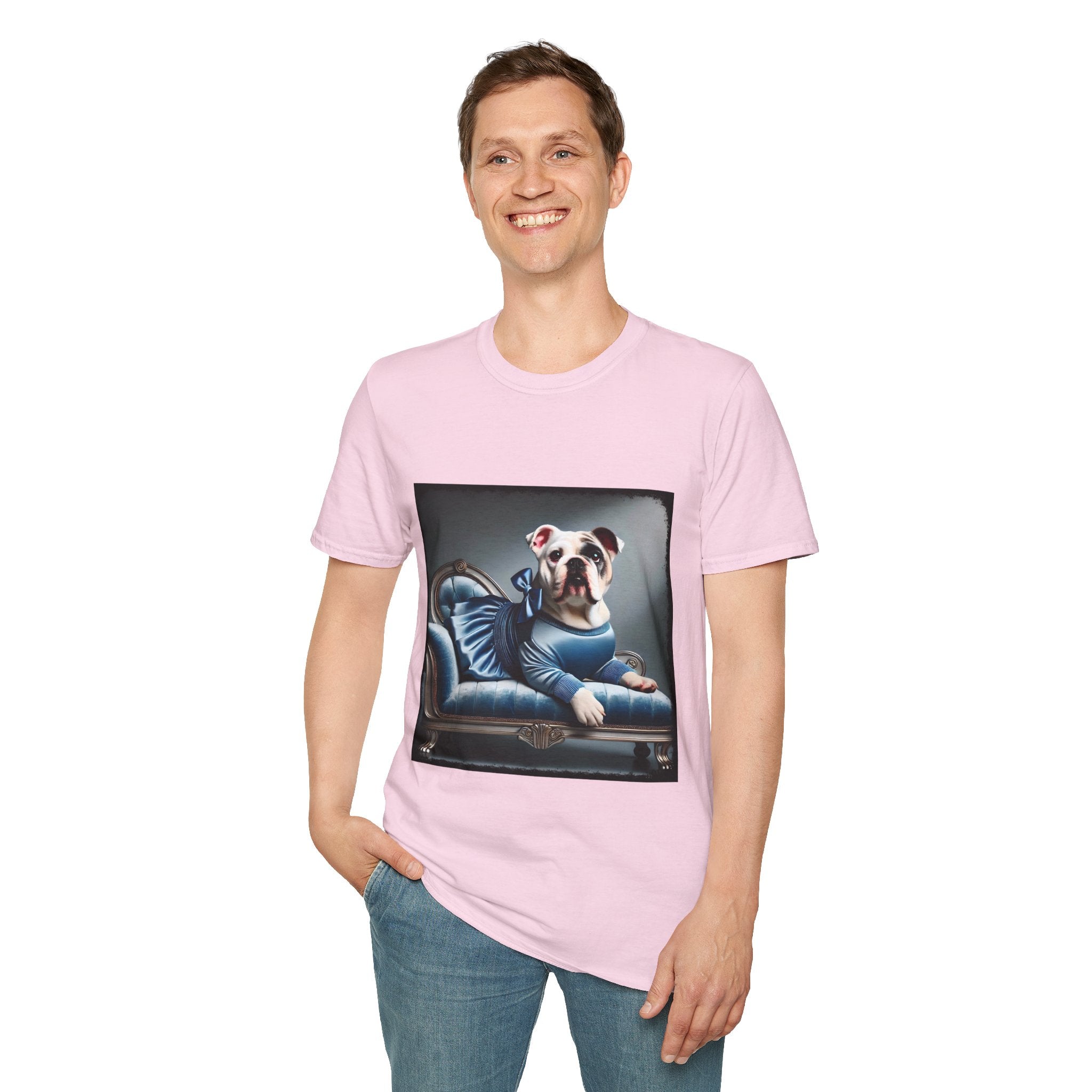 Bulldog Insta Glam | Unisex Dog T-Shirt