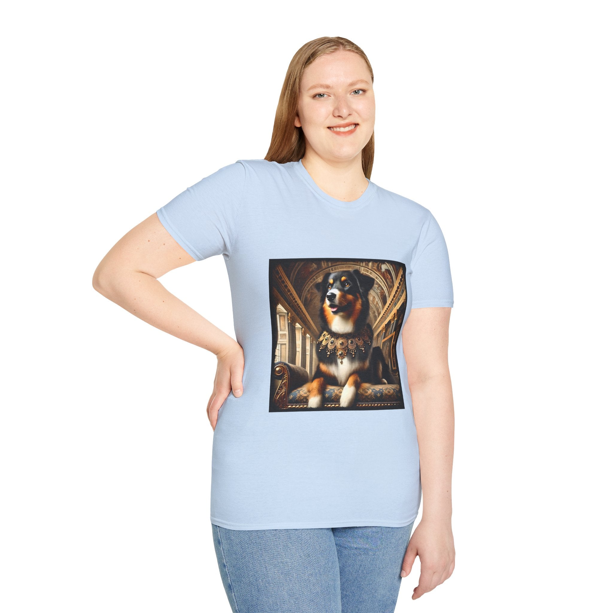 Australian Shepherd Opulent Bliss | Unisex Dog T-Shirt
