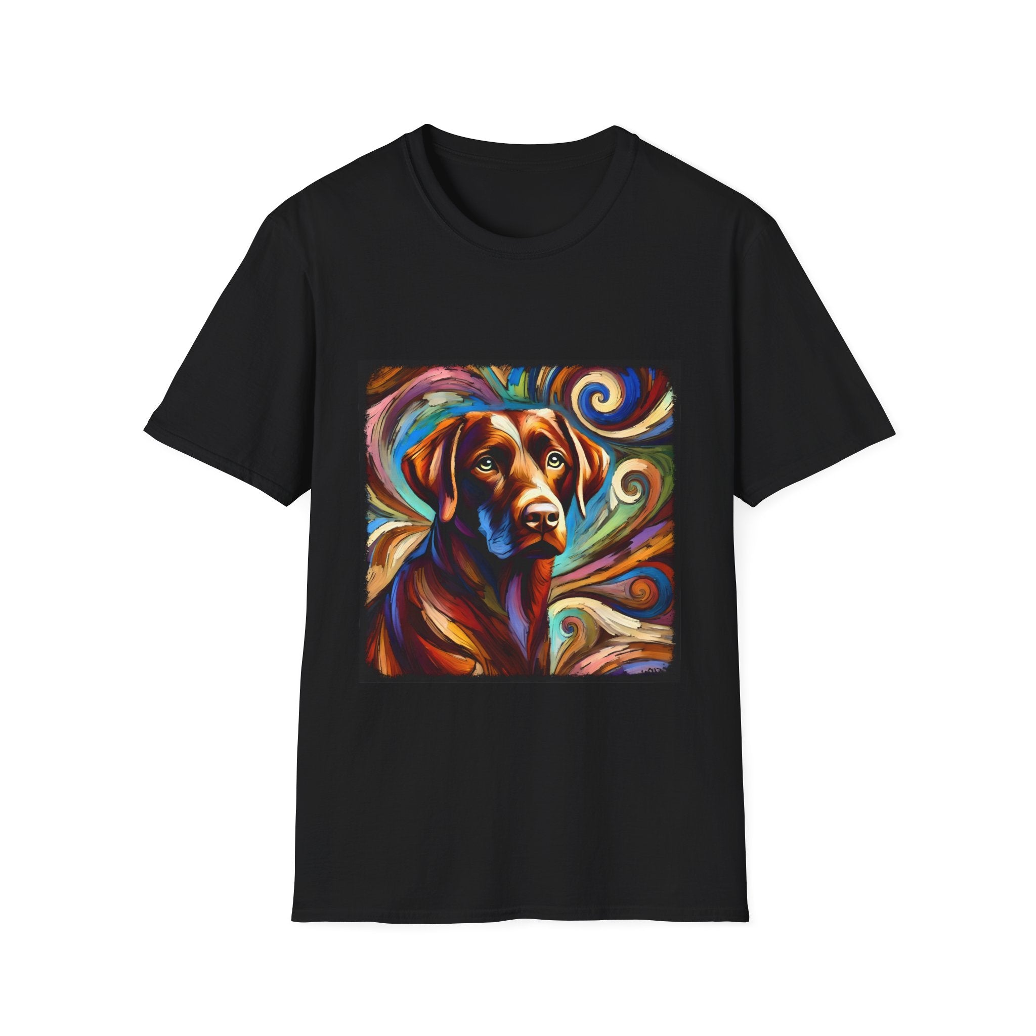 Labrador Retriever Bold Swirl | Unisex Dog T-Shirt