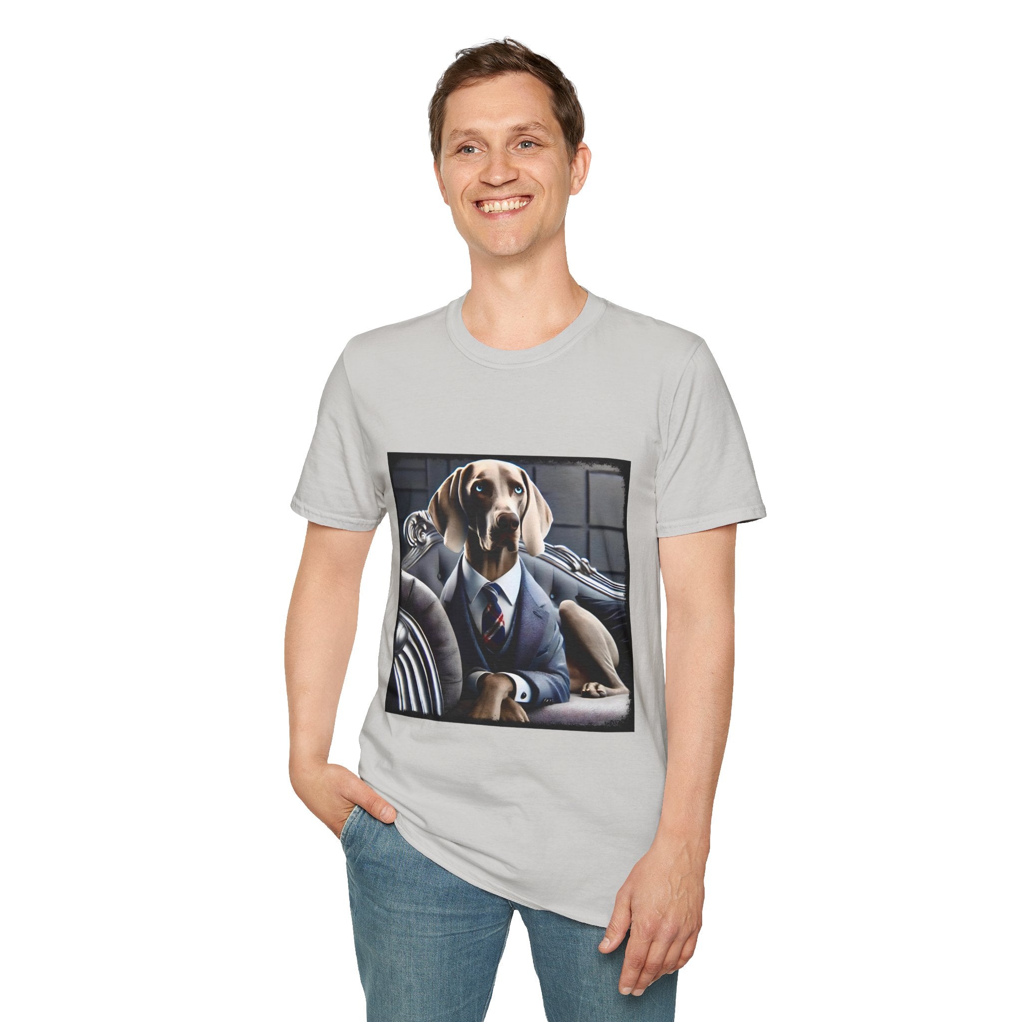 Weimaraner Suave Suitor | Unisex Dog T-Shirt